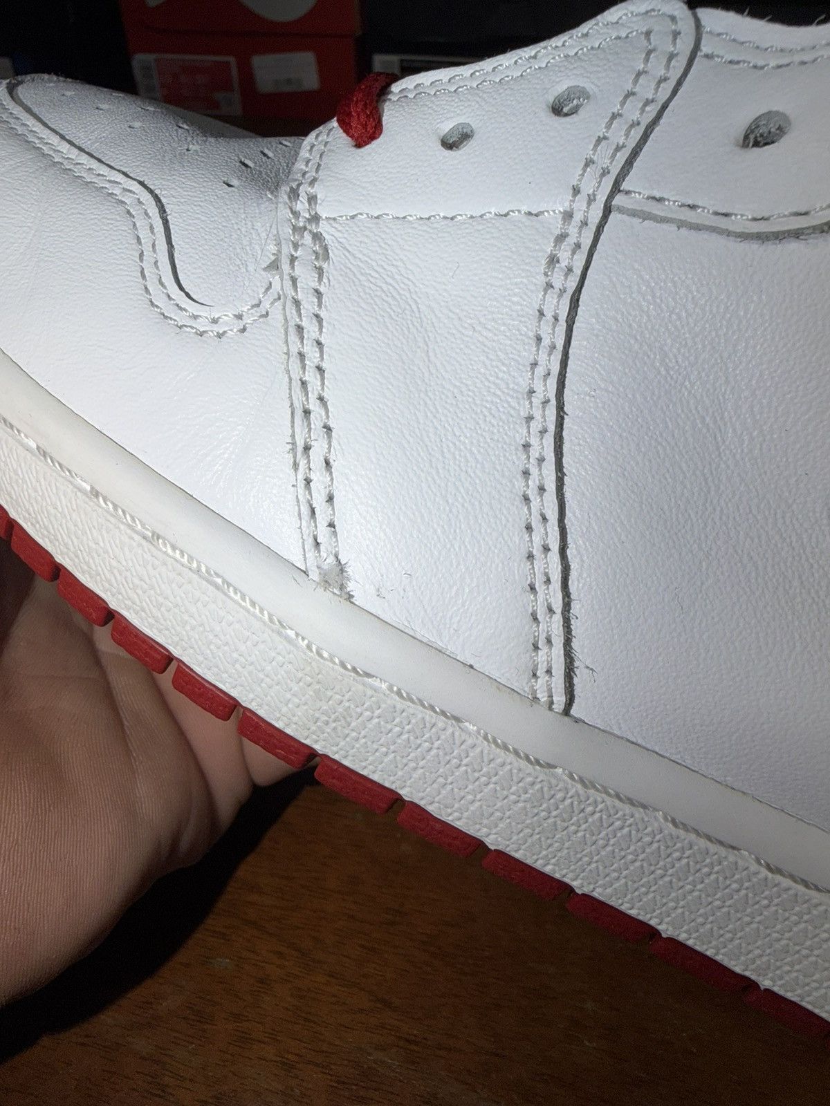 Nike Air Jordan 1 Retro High OG Metallic Red size 10 Size US 10 / EU 43 - 8 Thumbnail