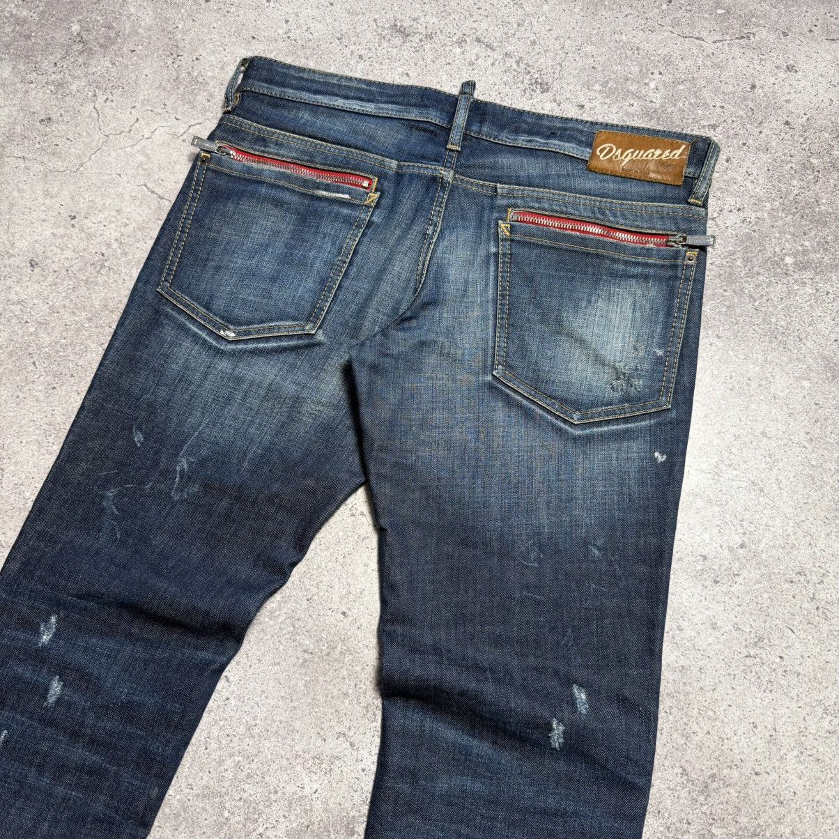 Dsquared2 Dsquared2 Distressed Slim Fit Jeans Size US 32 / EU 48 - 10 Thumbnail