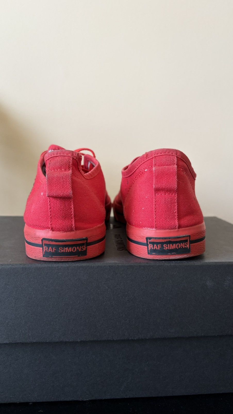Adidas × Raf Simons Raf Simons x Adidas Matrix Spirit Low – Red Tomato – Size 8 Size US 8 / EU 41 - 5 Thumbnail