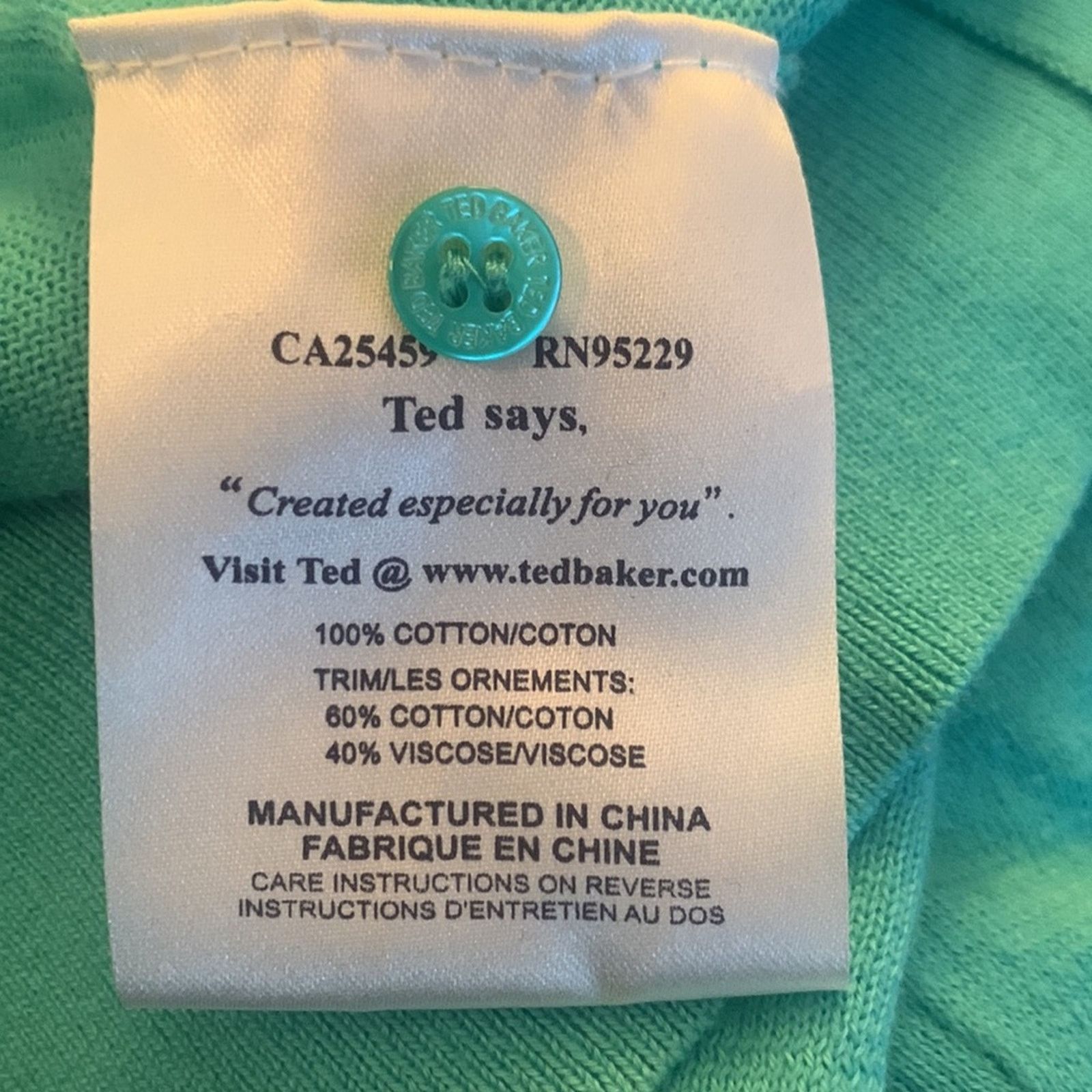 Ted Baker Ted Baker Mint Green Cardigan multiple bows embellishment Size S / US 4 / IT 40 - 7 Thumbnail