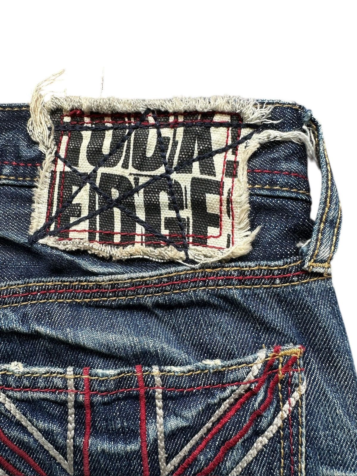 5351 POUR LES HOMMES SS2009 Edge Rupert ''Rockstar Edge '' distressed boro denim Size US 32 / EU 48 - 8 Thumbnail