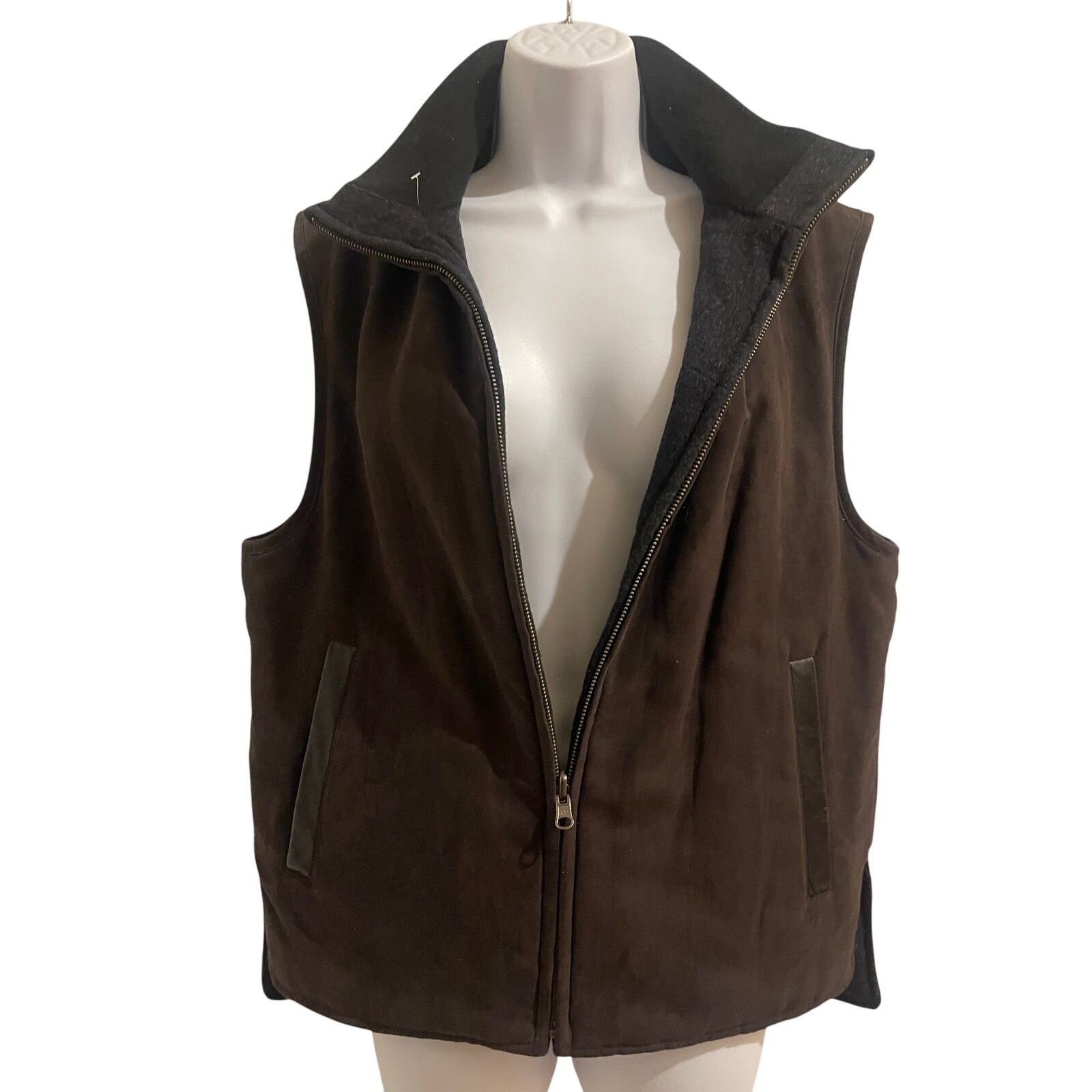Daniel Cremieux Men’s Reversible Daniel Cremieux Signature Collection Vest Size US S / EU 44-46 / 1 - 3 Thumbnail