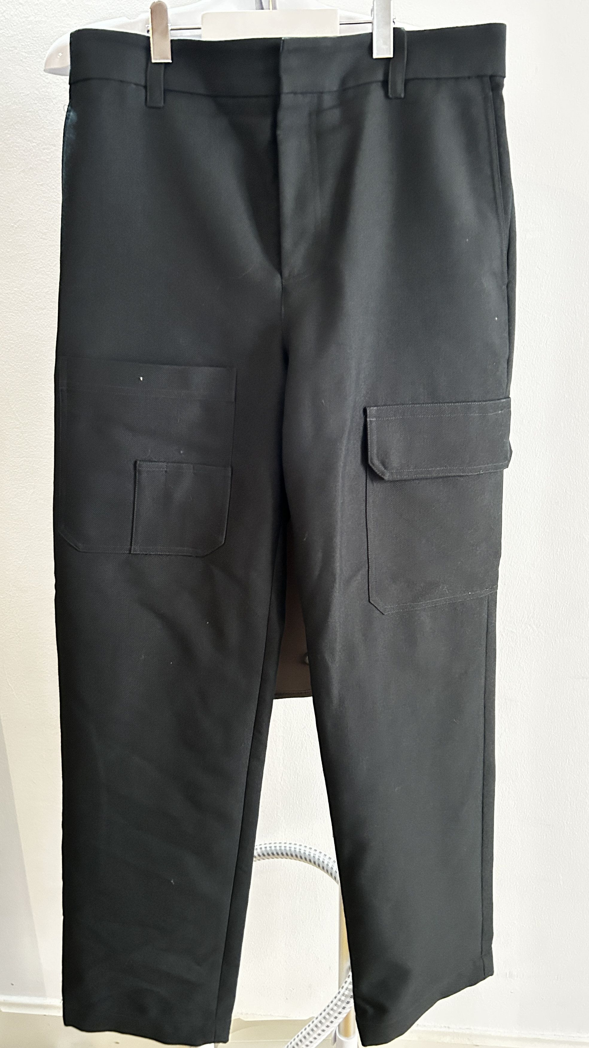 Helmut Lang Helmut Lang Wool Gabardine Carpenter Pants Size US 34 / EU 50 - 1 Thumbnail