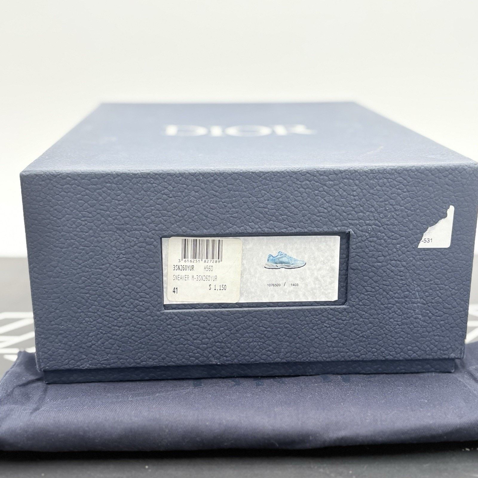 Dior Christian Dior CD1 ' Blue Gradient ' | GREAT CONDITION! Size US 8 / EU 41 - 15 Thumbnail