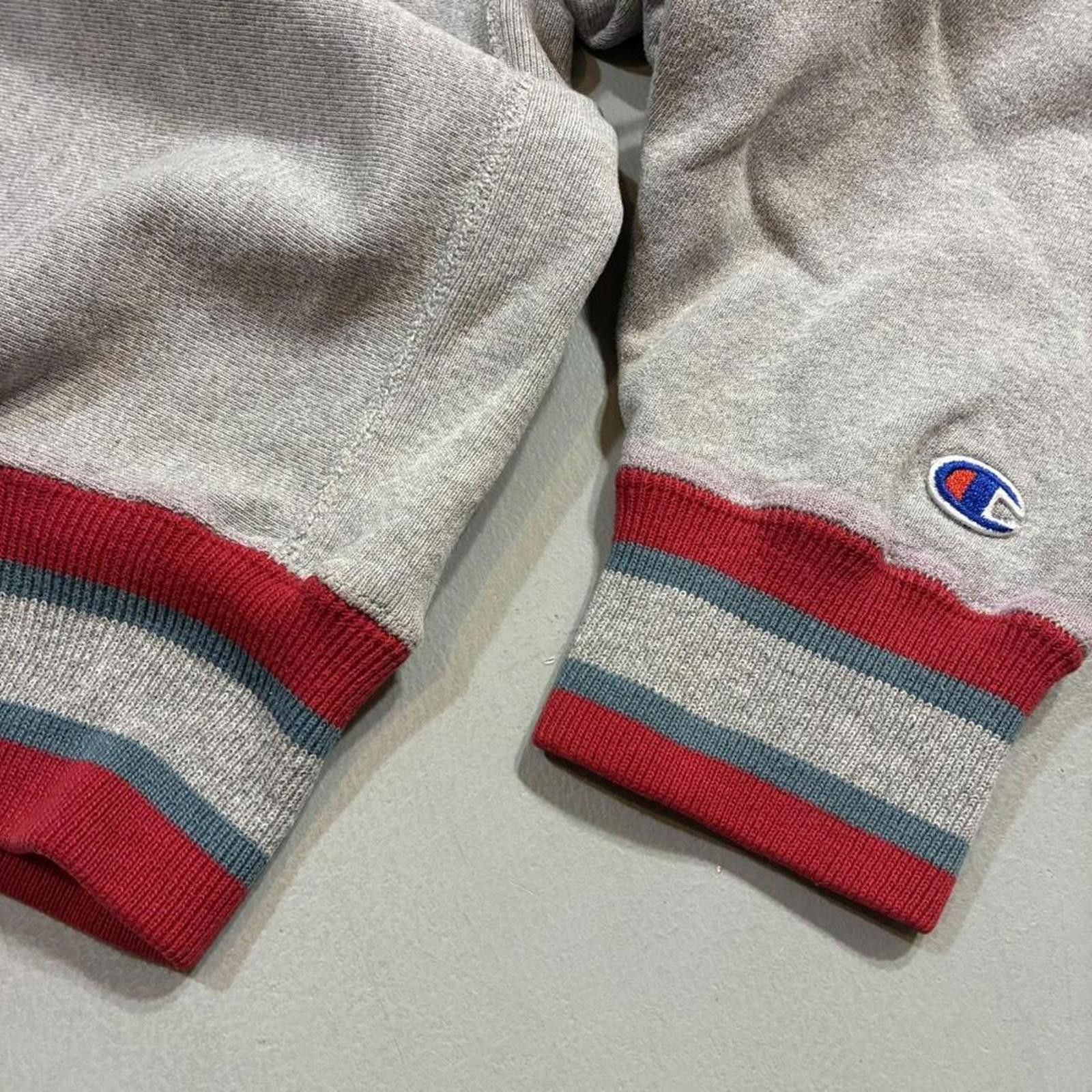 Champion Vintage 90s Mens Champion Reverse-Weave Ringer Sweatshirt Size US XL / EU 56 / 4 - 5 Thumbnail