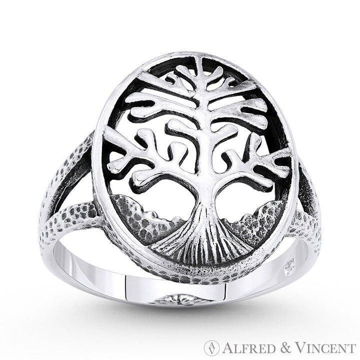 Other Tree-of-Life Etz Chaim Charm Splitshank Ring Sterling Silver Size ONE SIZE - 1 Preview