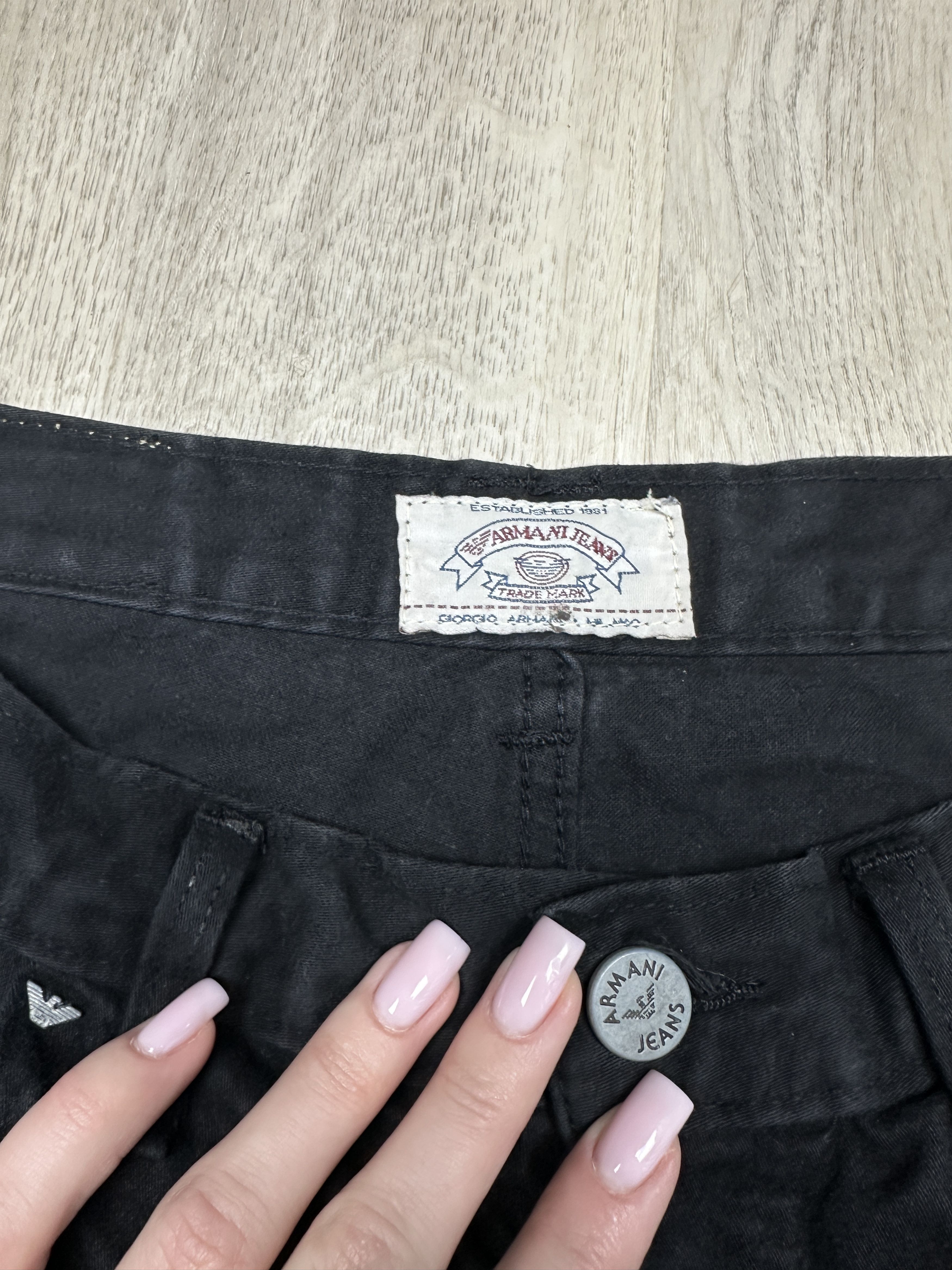 Armani Armani Jeans 90s Vintage Mens Denim Pants Jeans Size US 32 / EU 48 - 7 Thumbnail