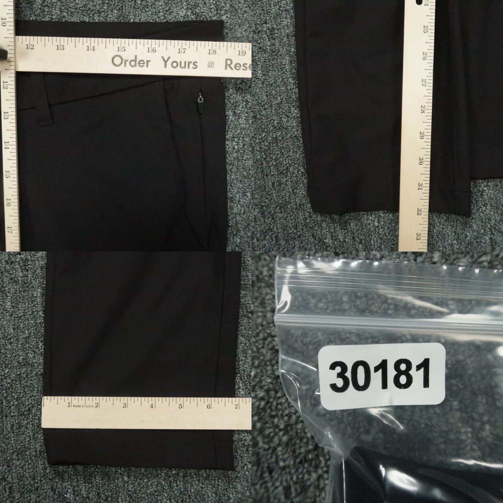Lululemon Lululemon Pants Mens 36 Black Slim Fit Dress Athletic Trousers Office Travel Warpstreme Size US 36 / EU 52 - 8 Thumbnail