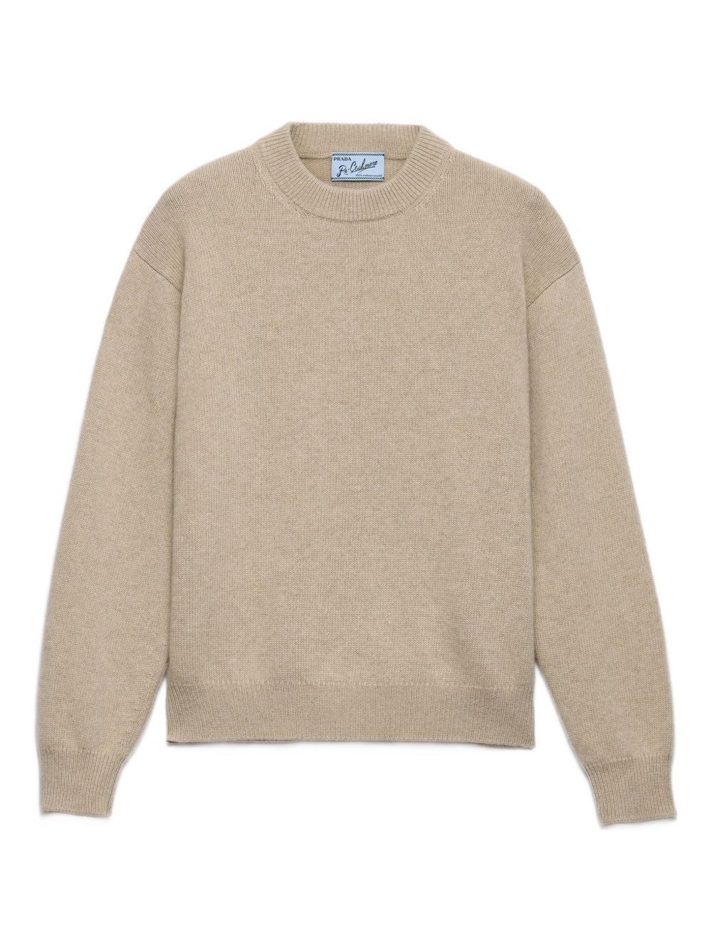 Prada RE-CASHMERE CREWNECK SWEATER Size US M / EU 48-50 / 2 - 1 Thumbnail