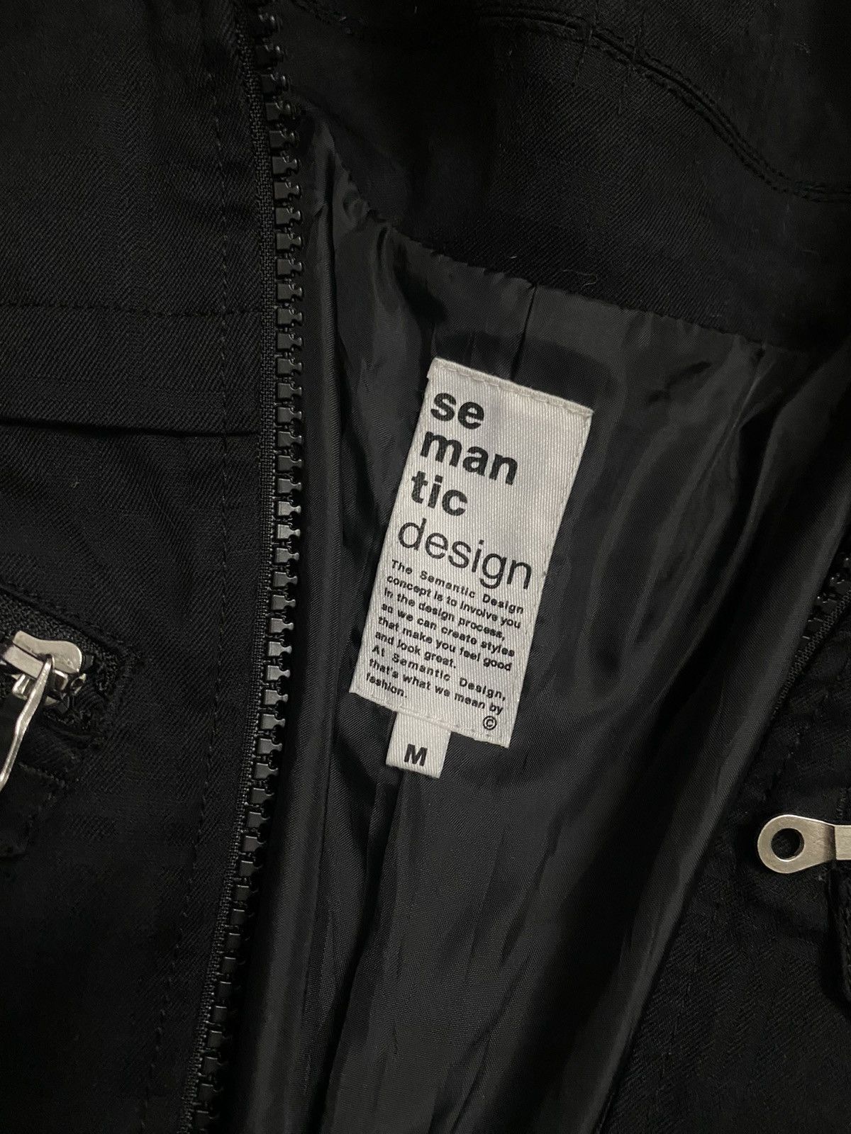 semanticdesign 2000s Semantic Design Avant-Garde Jacket Size US M / EU 48-50 / 2 - 6 Thumbnail