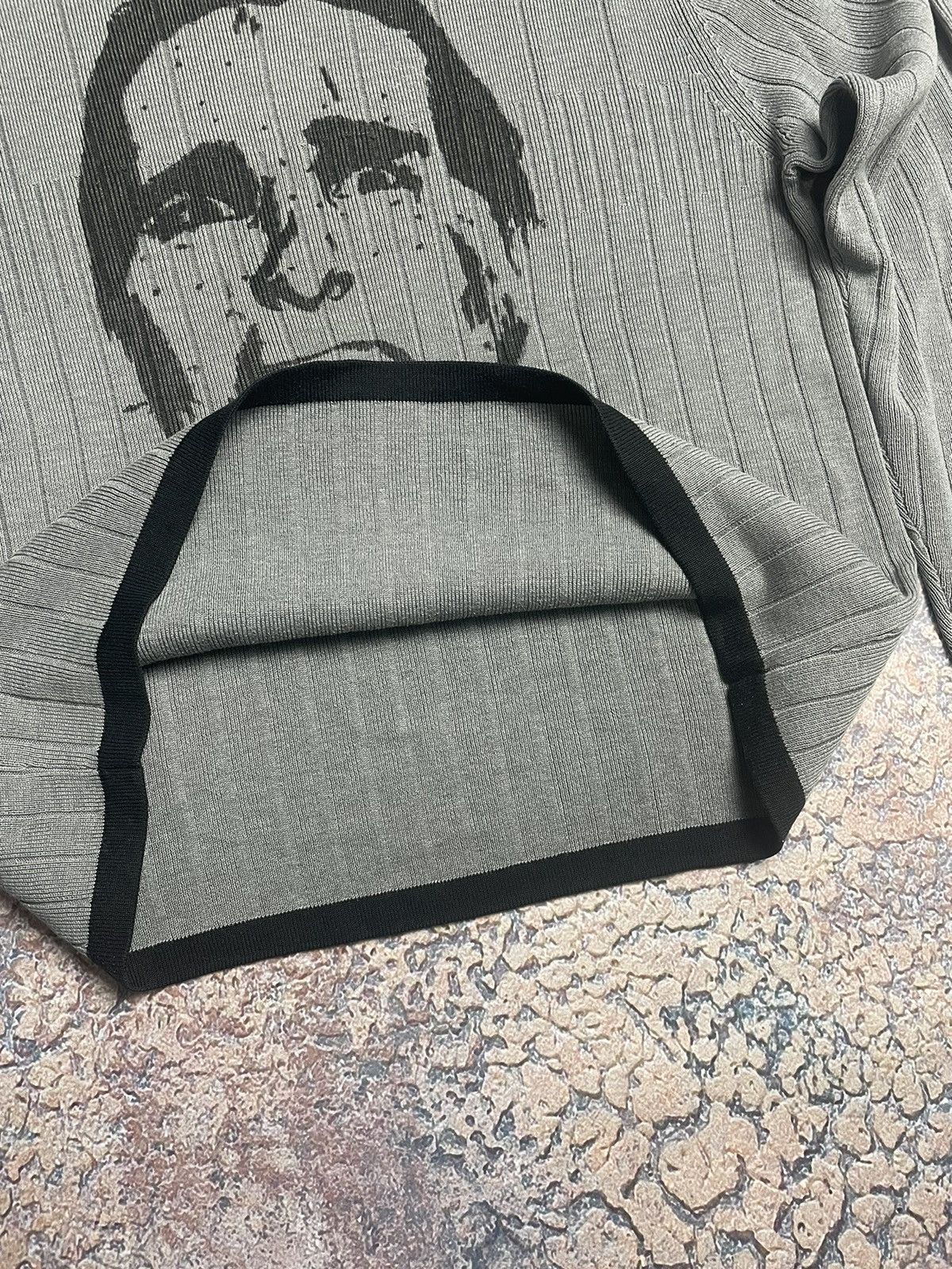 Japanese Brand Y2K Knit Sweater Face Sigma Anime Size US M / EU 48-50 / 2 - 5 Thumbnail