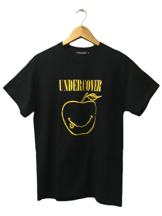 Undercover 🐎 Nirvana Smiley Apple T-Shirt | Grailed