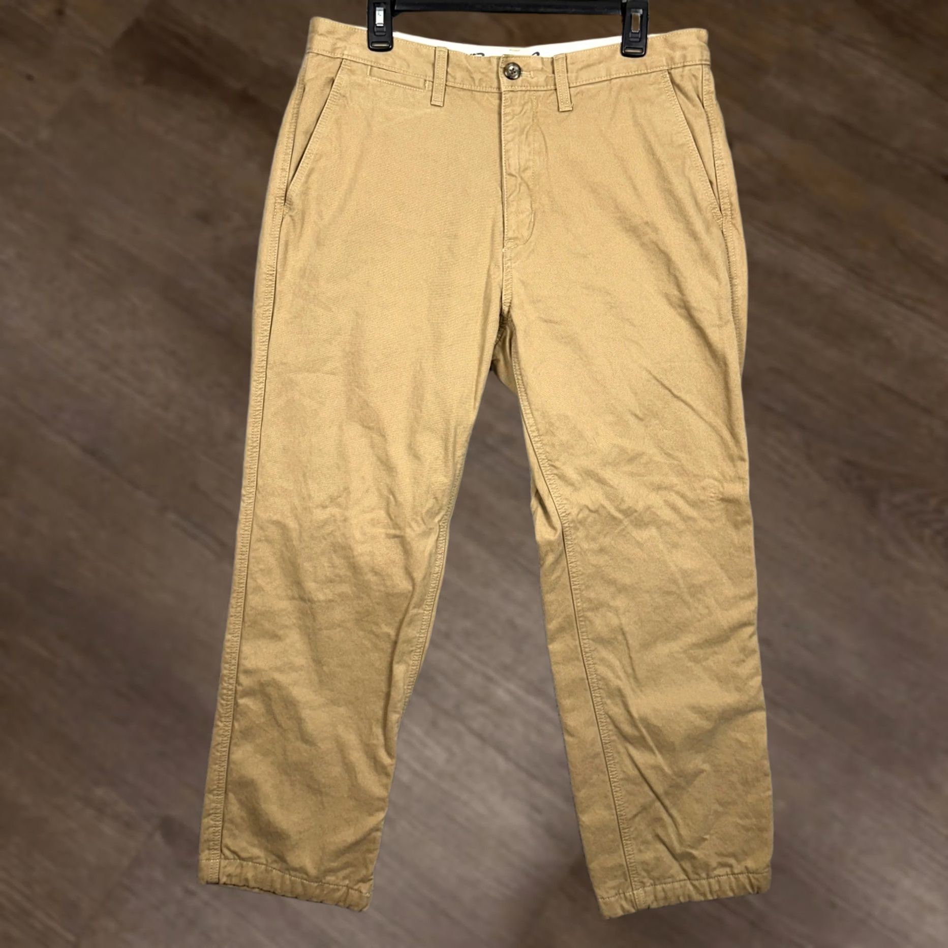 Eddie Bauer Eddie Bauer Pants Mens 34X30 Tan Flannel Lined Chino Straight Pocket Casual EUC Size US 34 / EU 50 - 1 Thumbnail