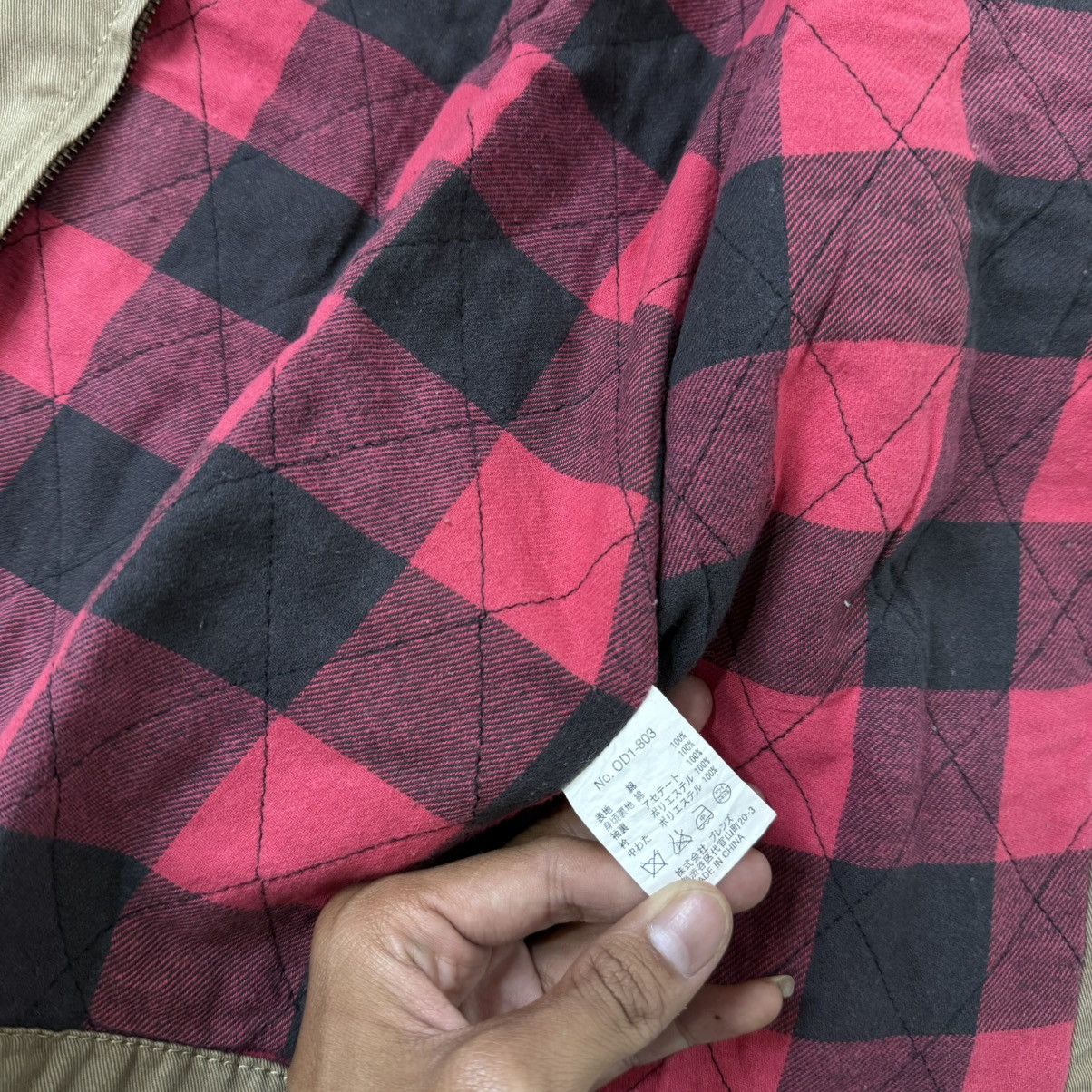 Japanese Brand Outdoor with sherpa canvas work jacket Size US M / EU 48-50 / 2 - 5 Thumbnail