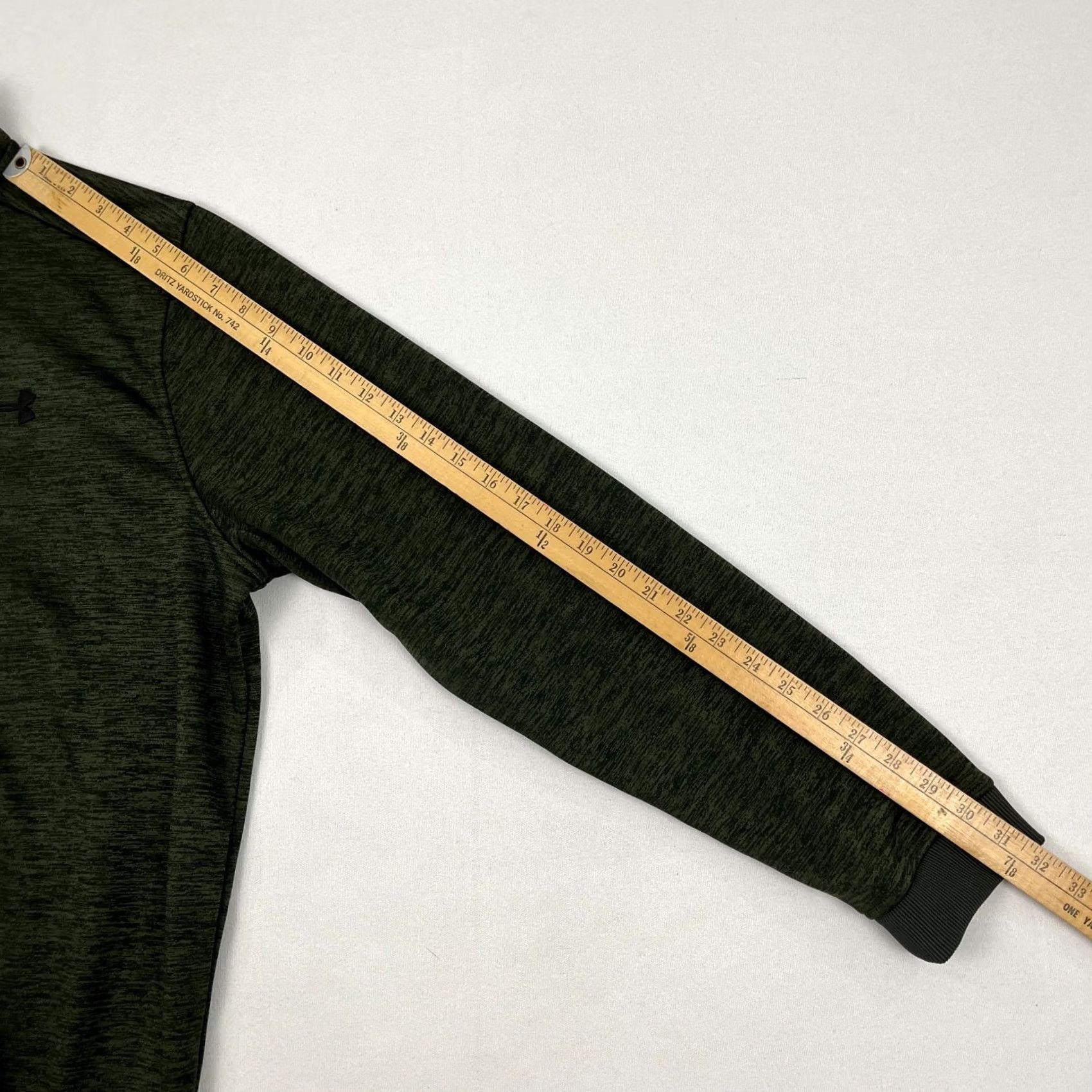 Under Armour VINTAGE: No Under Armour ColdGear Pullover Men XL Green Fleece Quarter Zip Golf Pullover NEW Size US XL / EU 56 / 4 - 7 Thumbnail