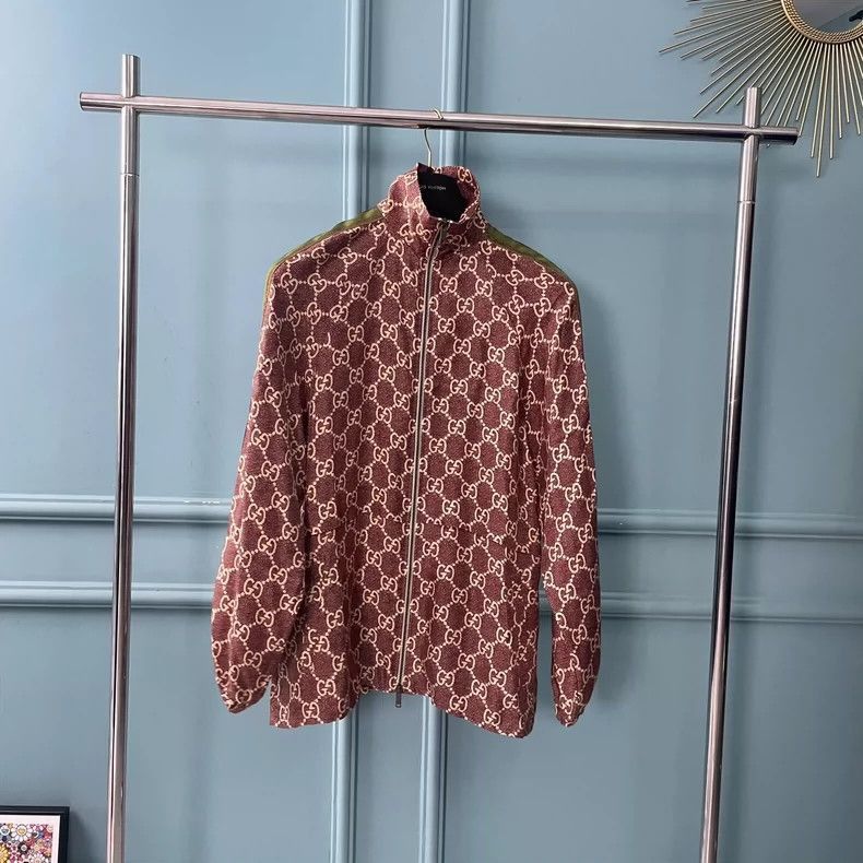 Gucci Gucci Logo Silk Jacket-2506 Size US XS / EU 42 / 0 - 1 Thumbnail