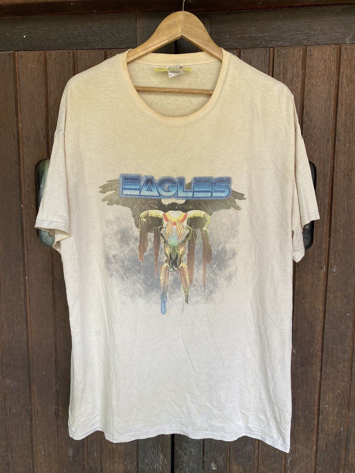 Band Tees Vintage Engles Band white t shirt Size US XL / EU 56 / 4 - 1 Thumbnail