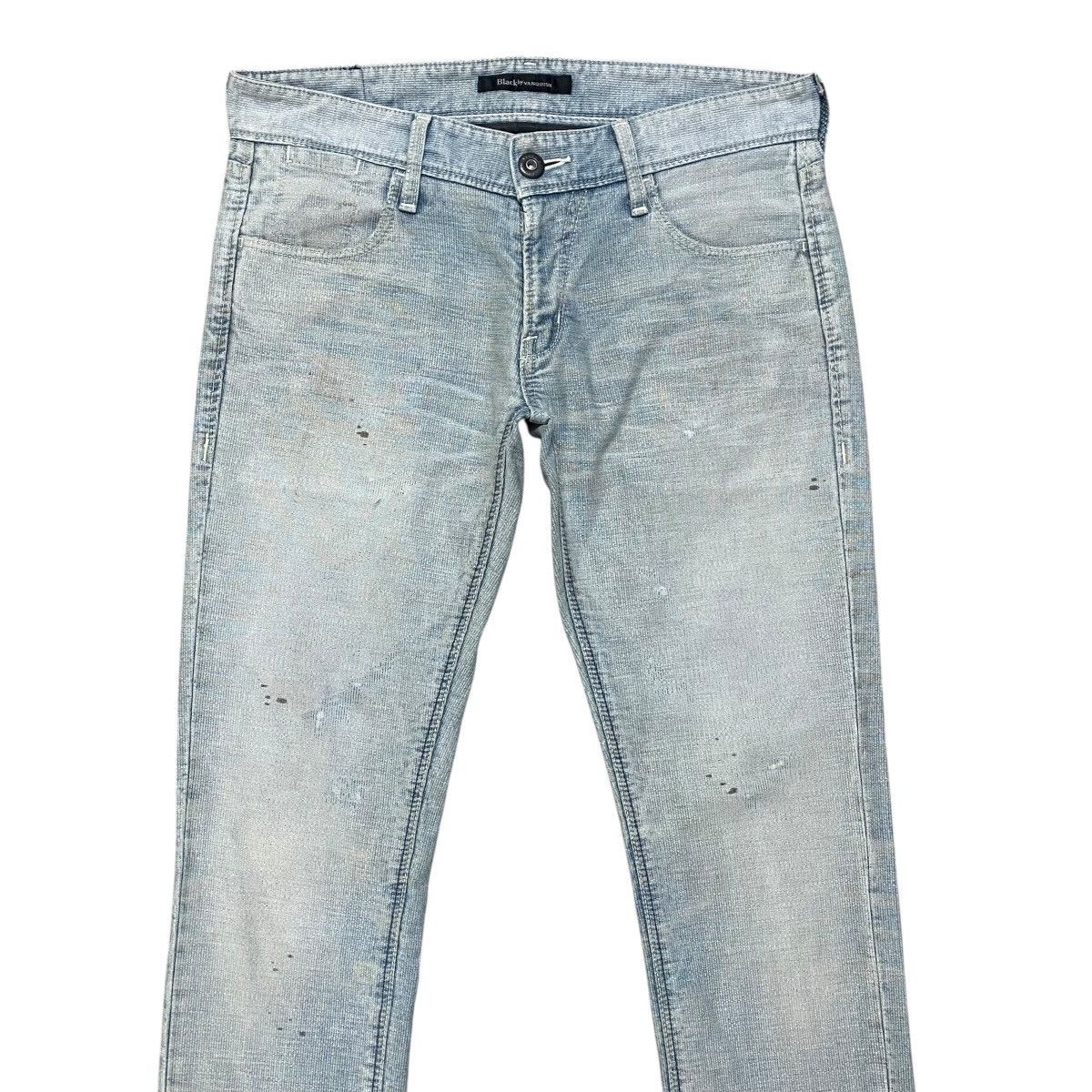 Vanquish Vanquish Mudwash Distressed Denim Skinny Jeans Size US 33 - 3 Thumbnail