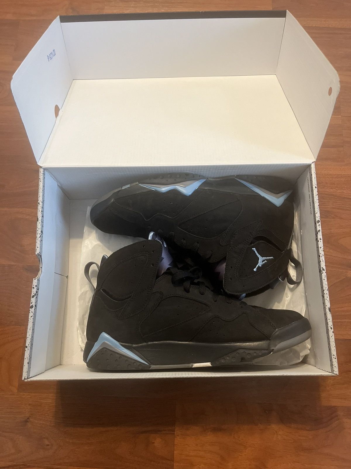 image of Black/university Blue Airjordan 6S Shoes, Men's (Size 11)