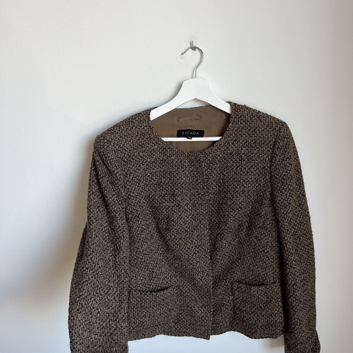 Escada Escada Women’s Brown Blazer 44 Size M / US 6-8 / IT 42-44 - 4 Thumbnail