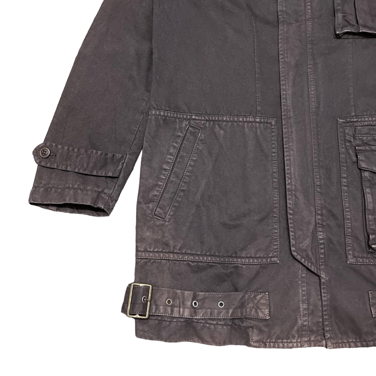 Katharine Hamnett London Vintage Hamnett Cargo Multi Pocket Long Jacket Size US M / EU 48-50 / 2 - 3 Thumbnail