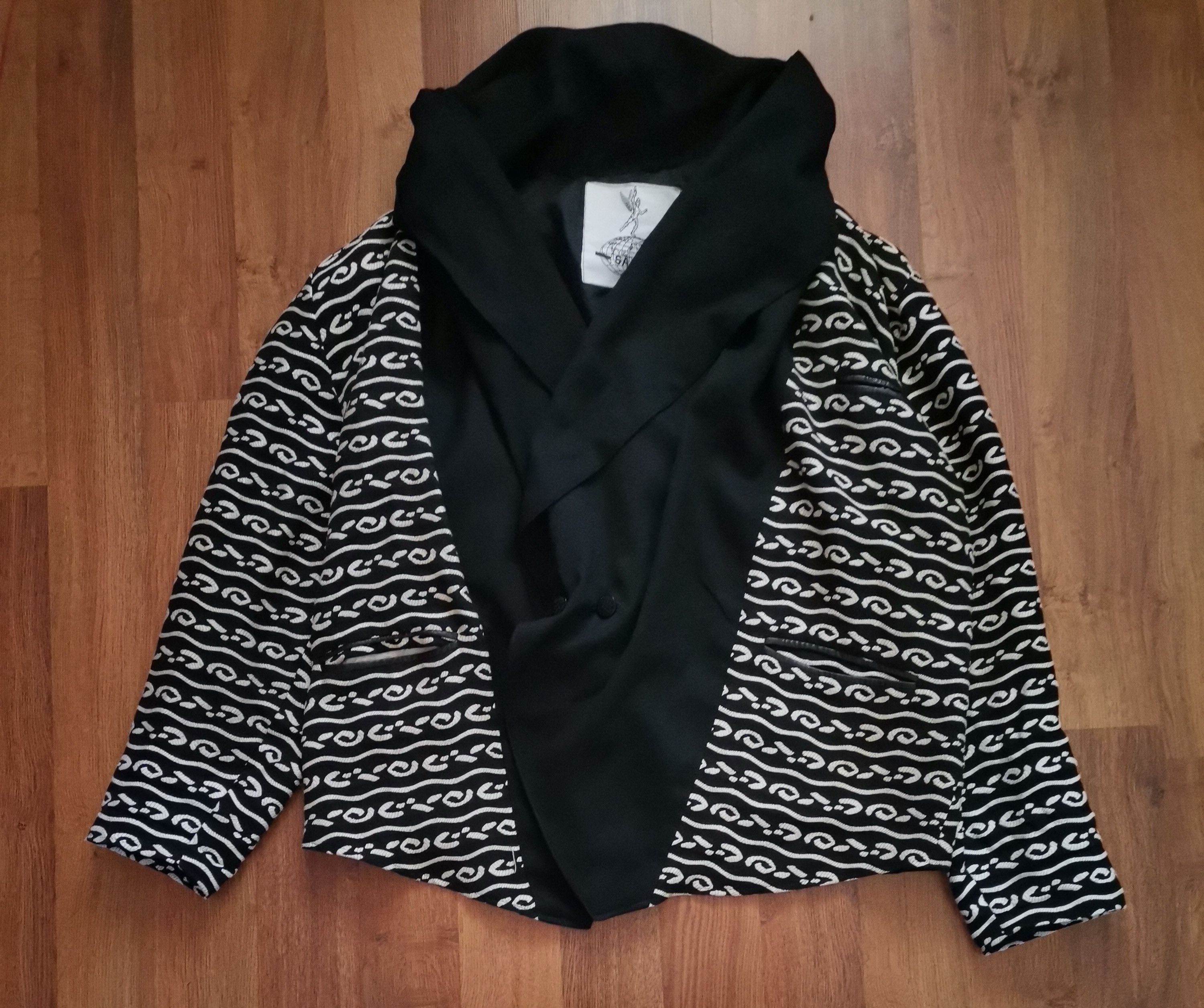 Designer × Vintage Vintage Sakai Coat Size US XL / EU 56 / 4 - 4 Thumbnail