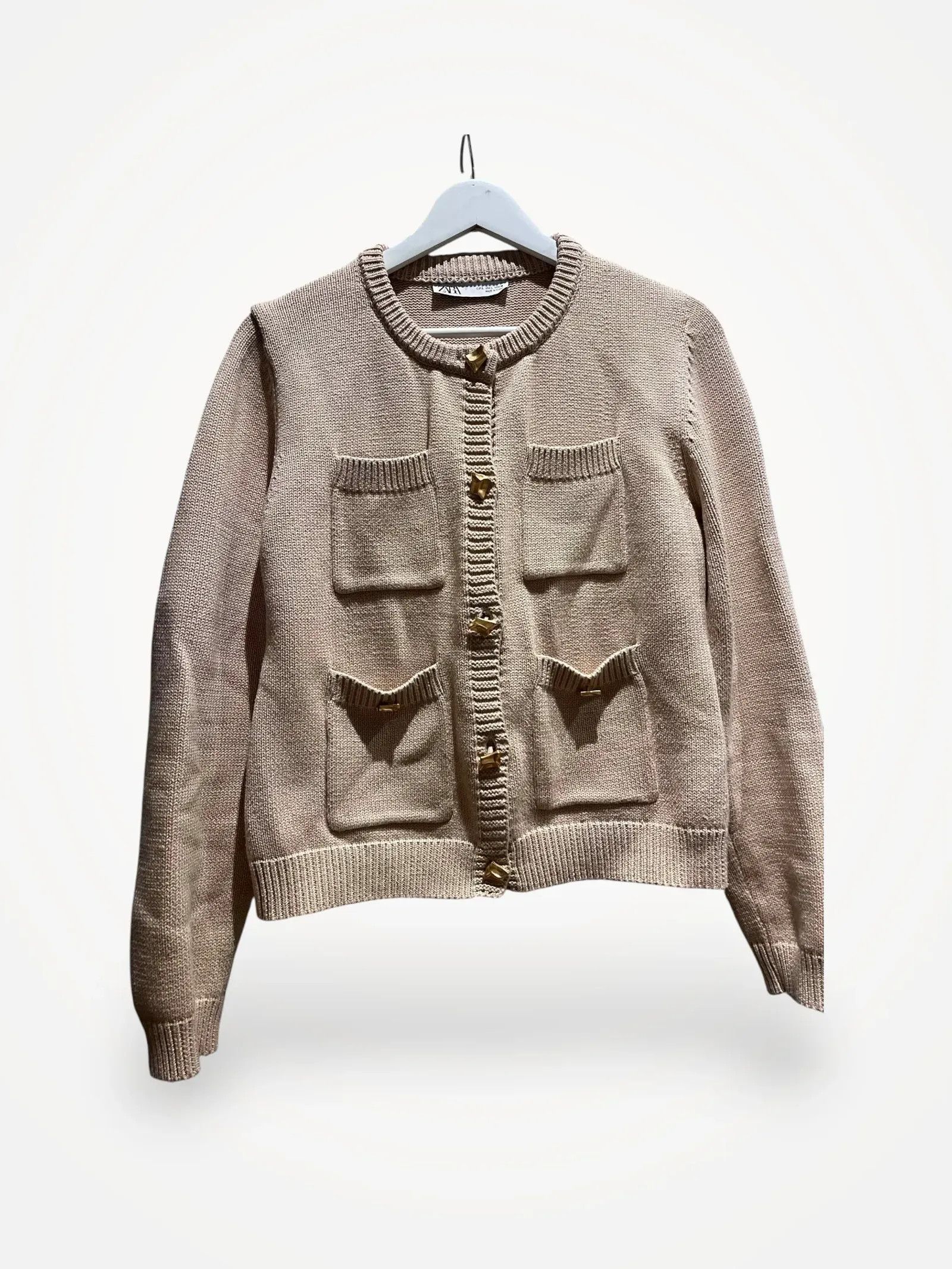 Zara Zara Cardigan Size L / US 10 / IT 46 - 1 Thumbnail