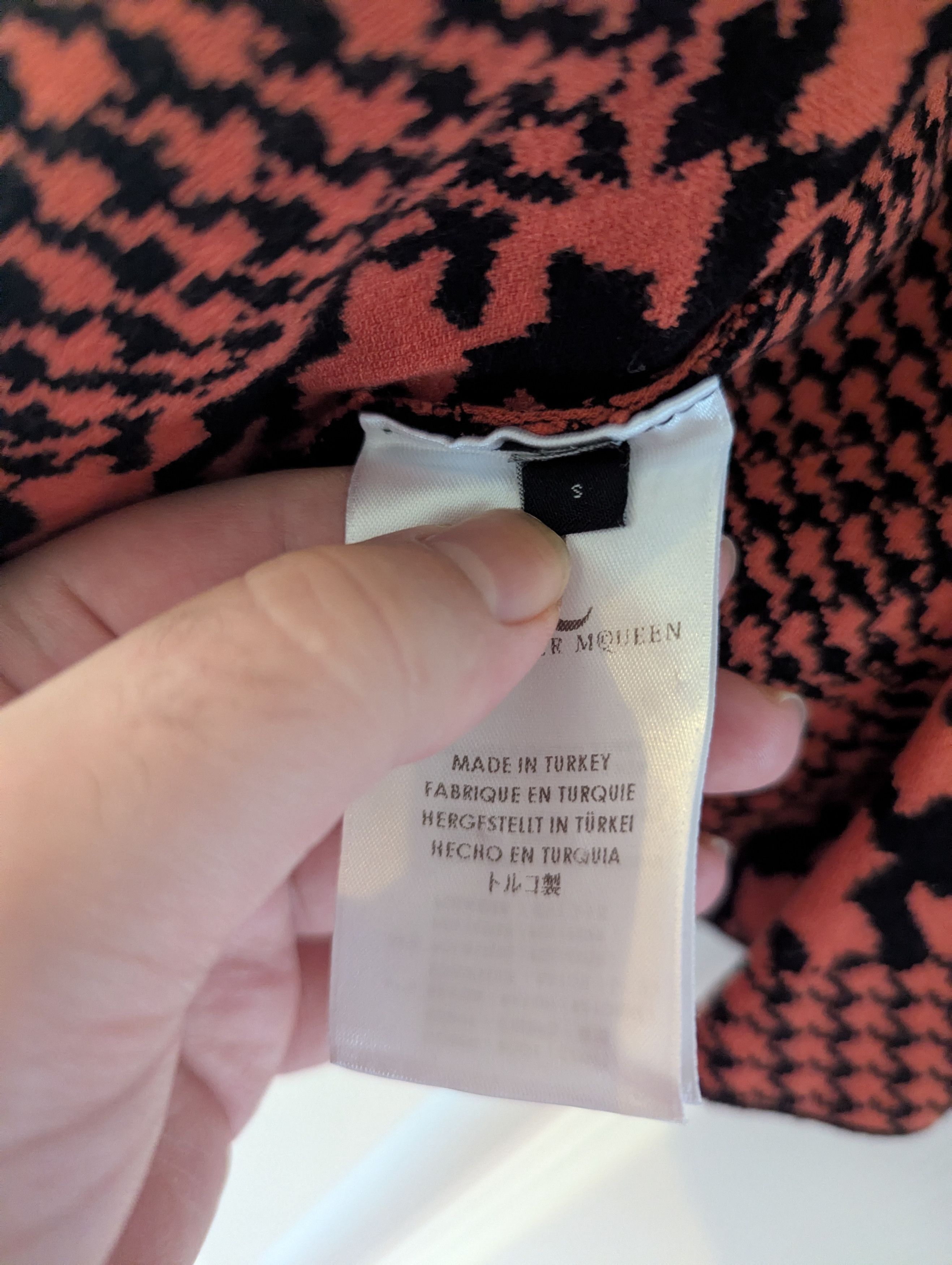 Alexander McQueen Alexander McQueen Cardigan Houndstooth 2013 Size S / US 4 / IT 40 - 4 Thumbnail