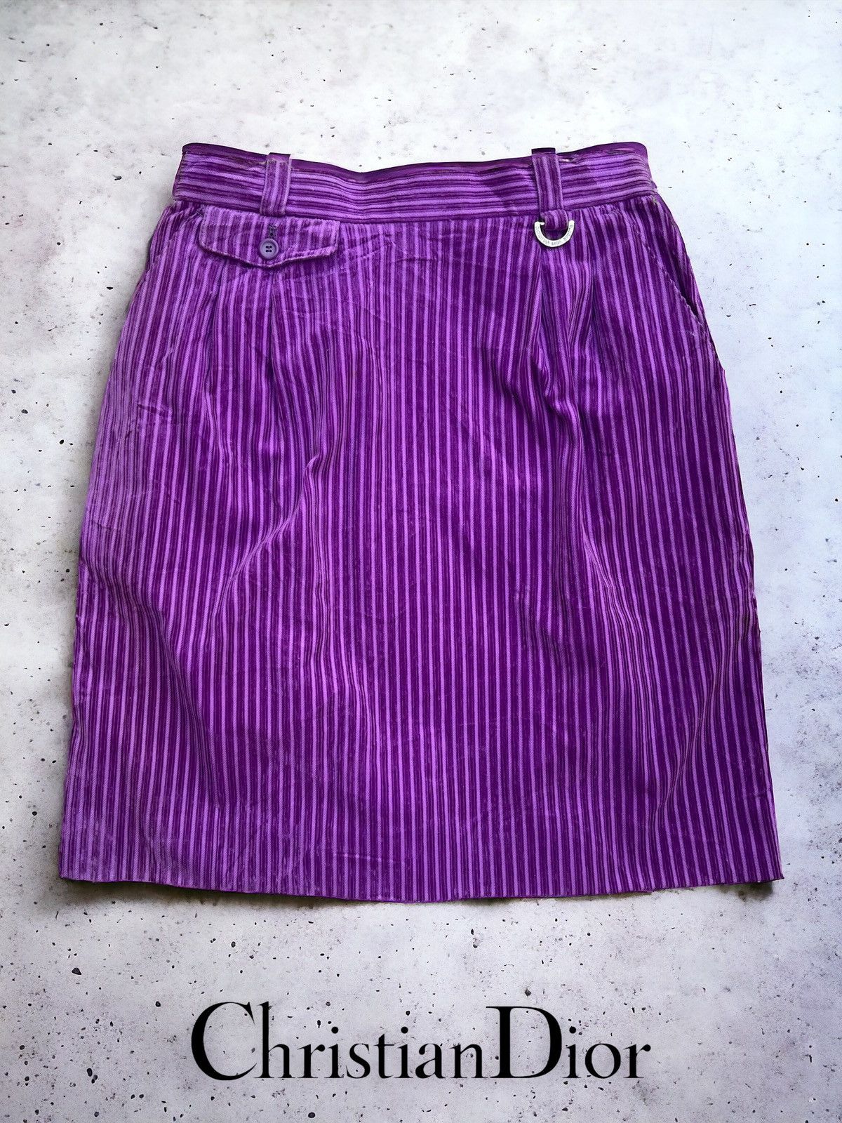 Christian Dior Monsieur 🔥 Christian Dior Corduroy Maxi Skirts Size M Size 26" / US 2 / IT 38 - 2 Thumbnail