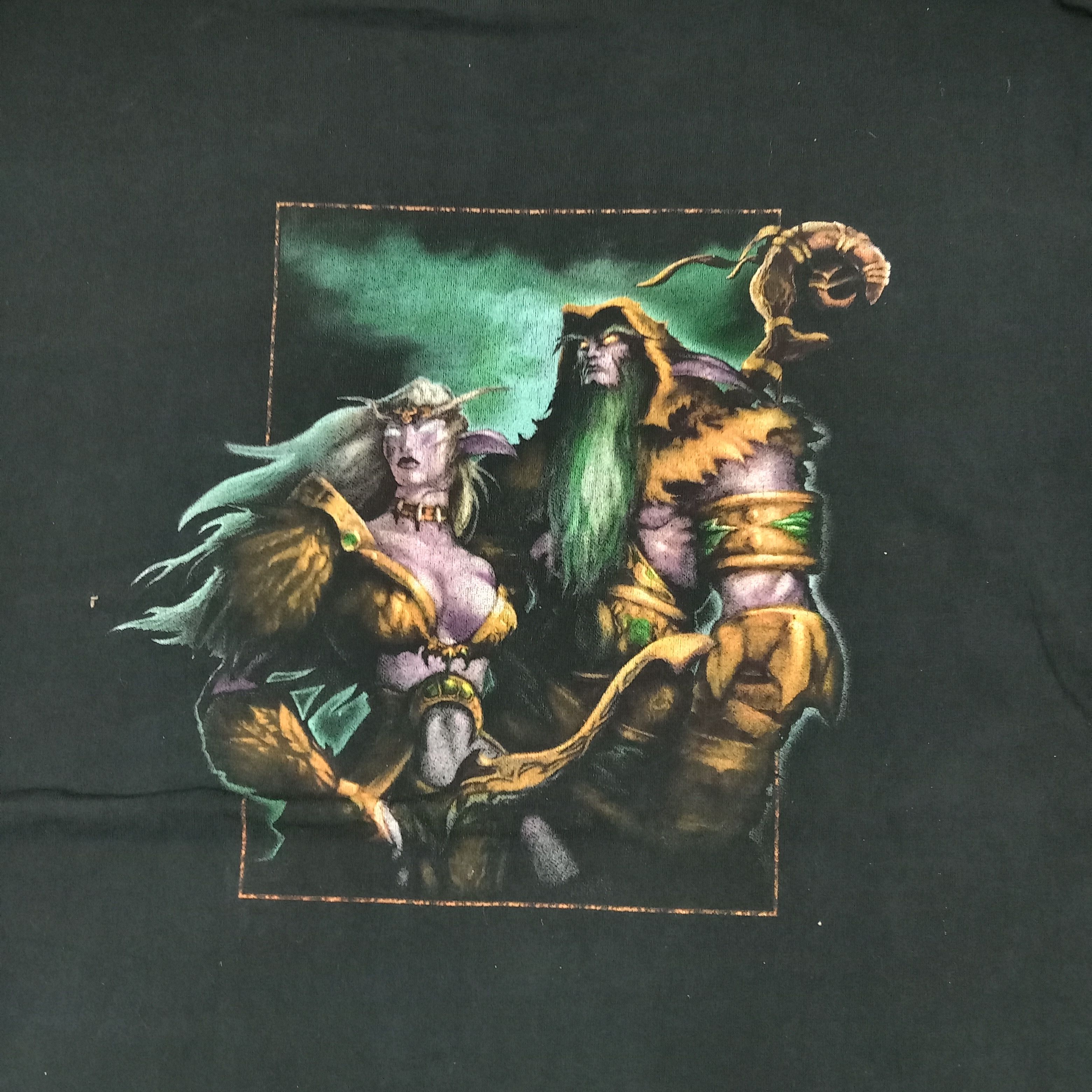 The Game Warcraft Game Tyrande & Malfurion Tshirt C267N45 Size US L / EU 52-54 / 3 - 2 Thumbnail