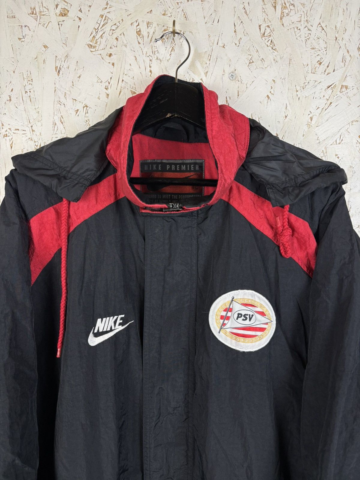 Nike 90s Nike PSV Eindhoven 1996/97 Training Coat Jacket Soccer L Size US L / EU 52-54 / 3 - 2 Thumbnail