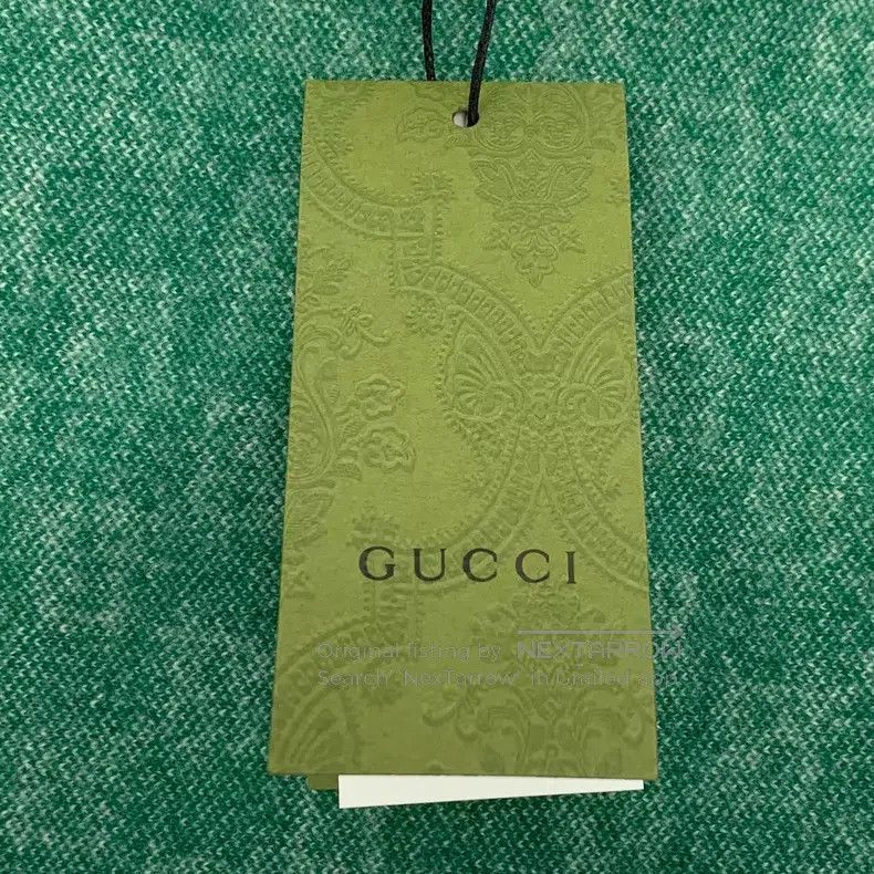 Gucci Gucci Green logo jacquad full-print wool single-breasted l Size XS / US 0-2 / IT 36-38 - 7 Thumbnail
