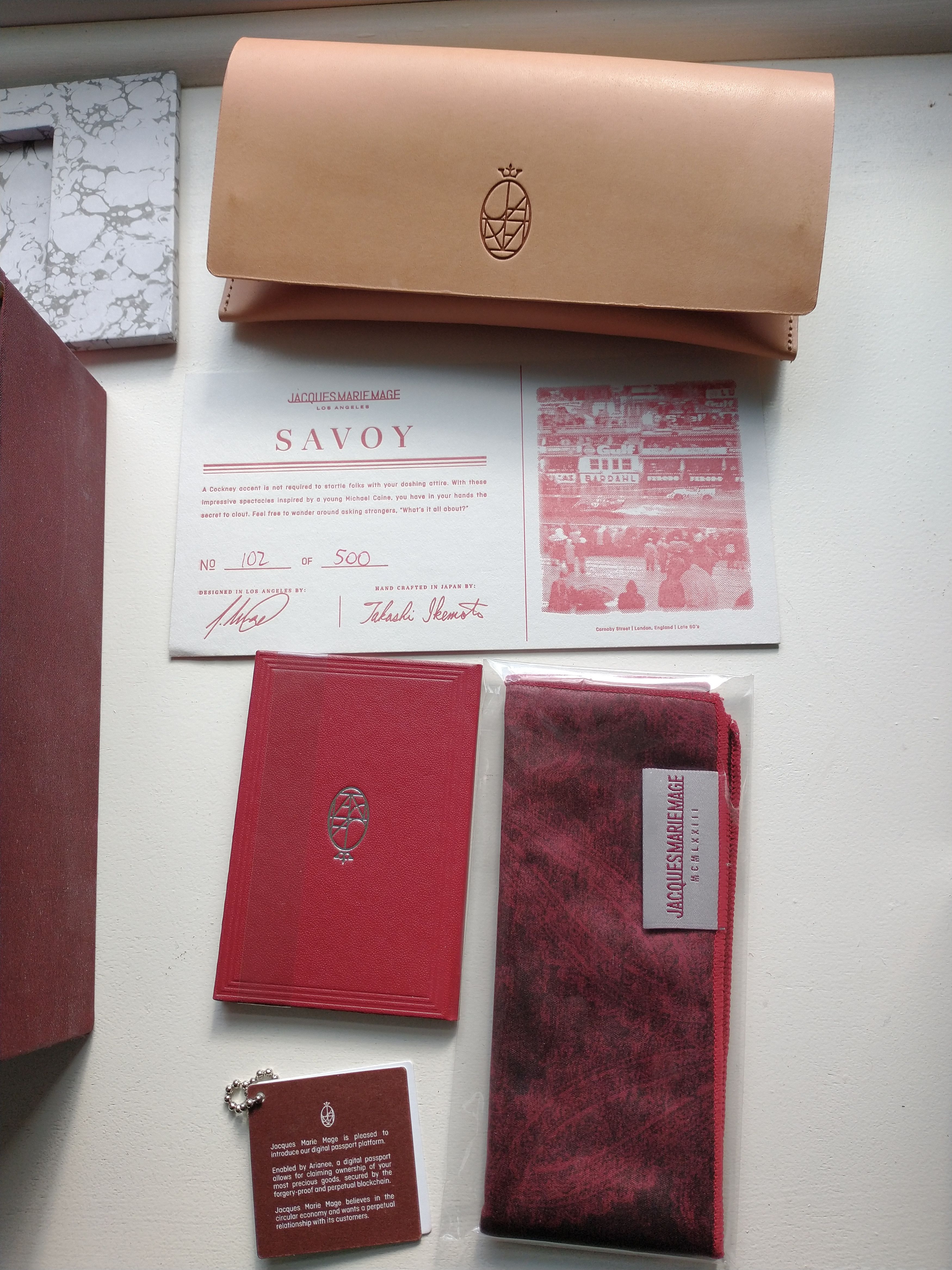 Jacques Marie Mage Savoy Noir 102/500 New With Box Size ONE SIZE - 9 Thumbnail