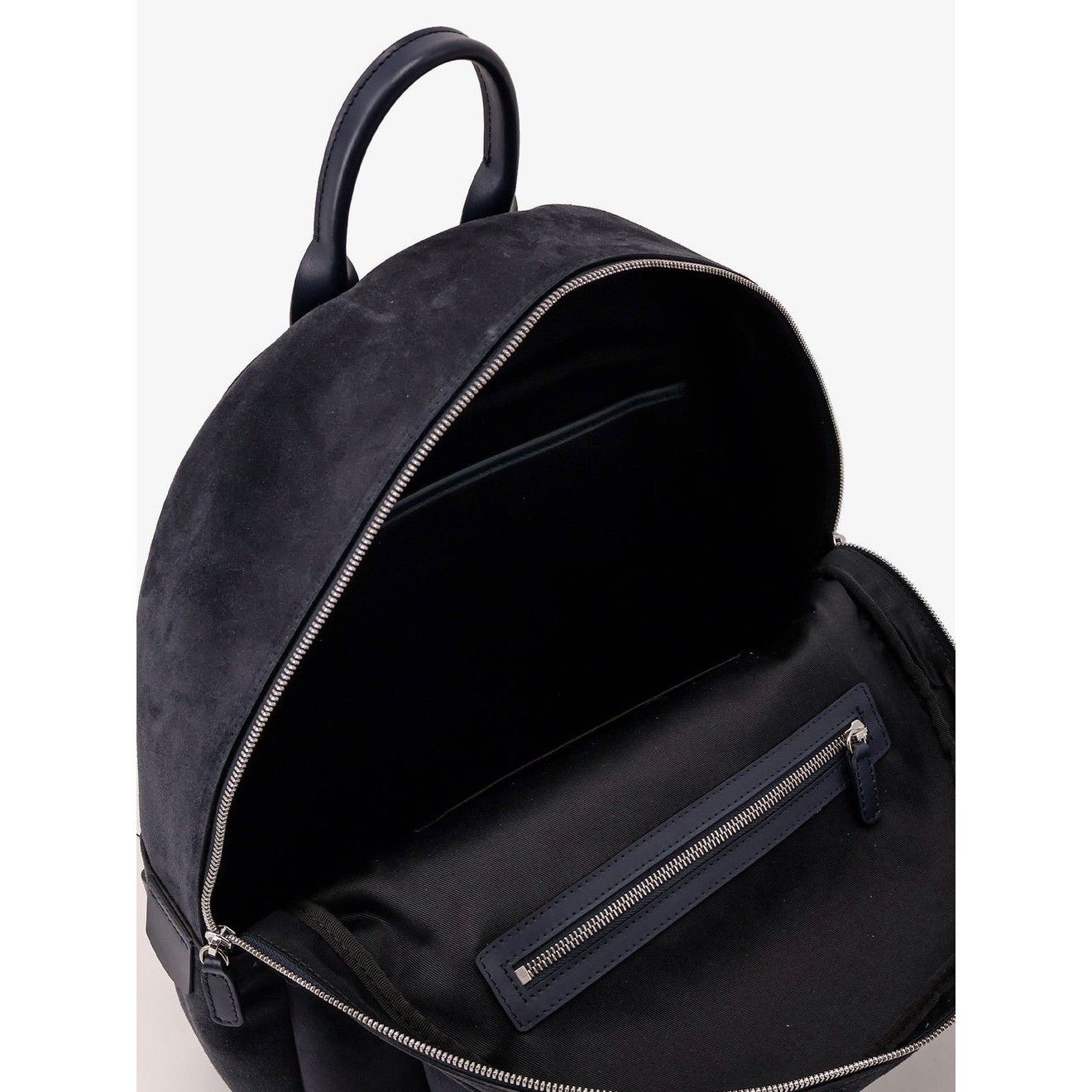 Kiton KITON Blue Suede Backpack New & Authentic Size ONE SIZE - 4 Thumbnail