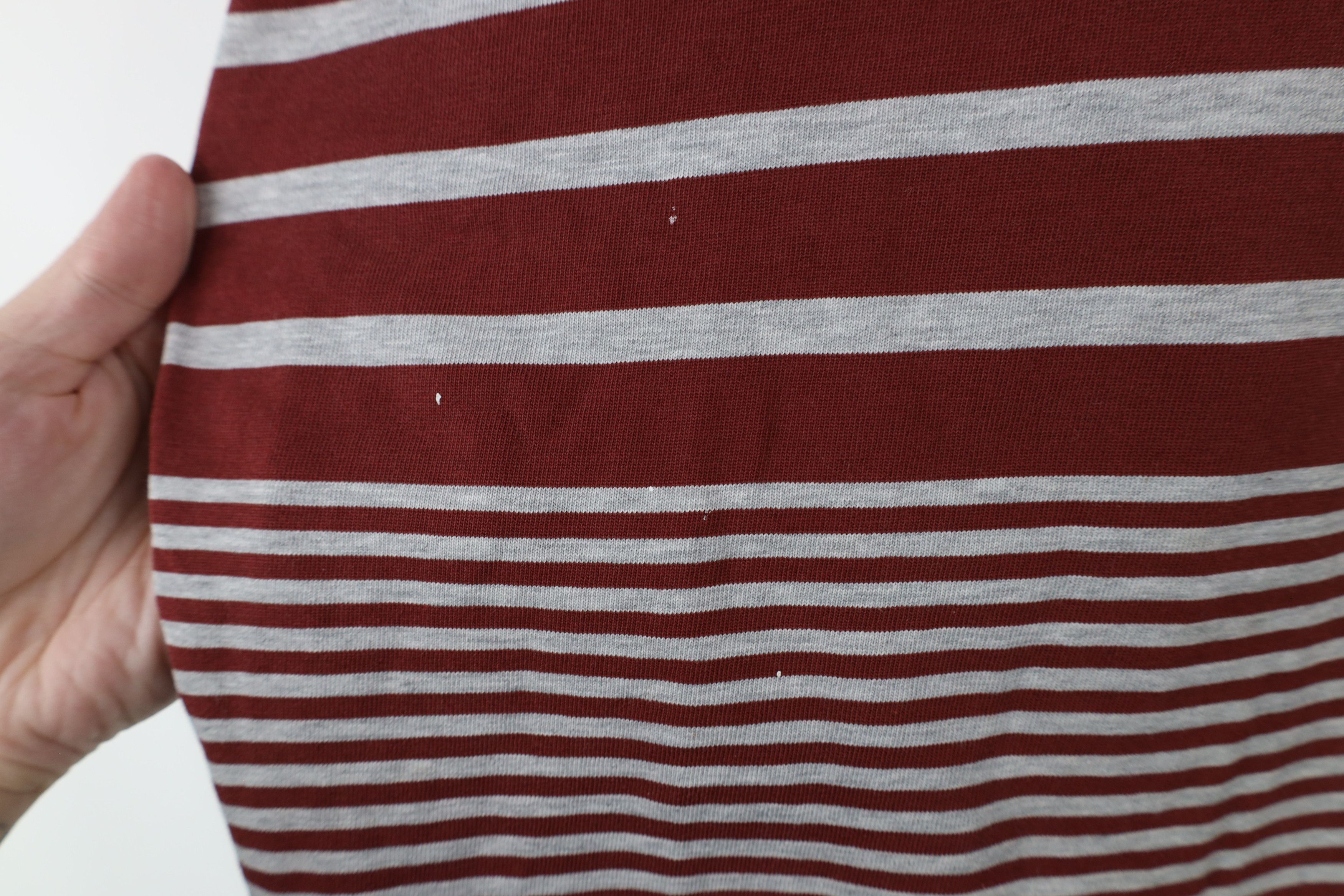 Tommy Hilfiger × Vintage Vintage 90s Tommy Hilfiger Striped Long Sleeve Rugby Polo Size US L / EU 52-54 / 3 - 8 Thumbnail