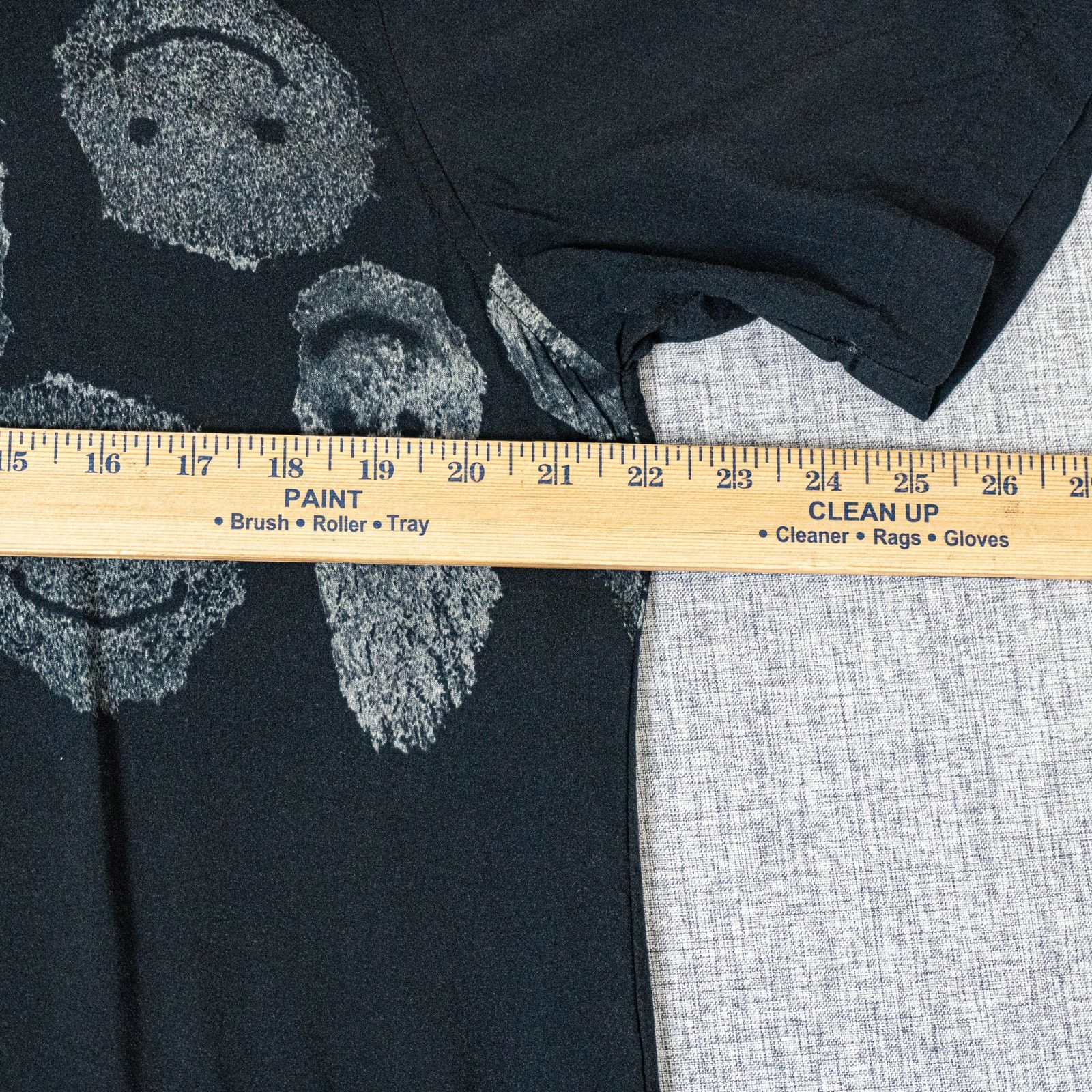 Other FORMER Merchandise Menace SS Shirt camp Collar in Black sz L Size US L / EU 52-54 / 3 - 8 Thumbnail