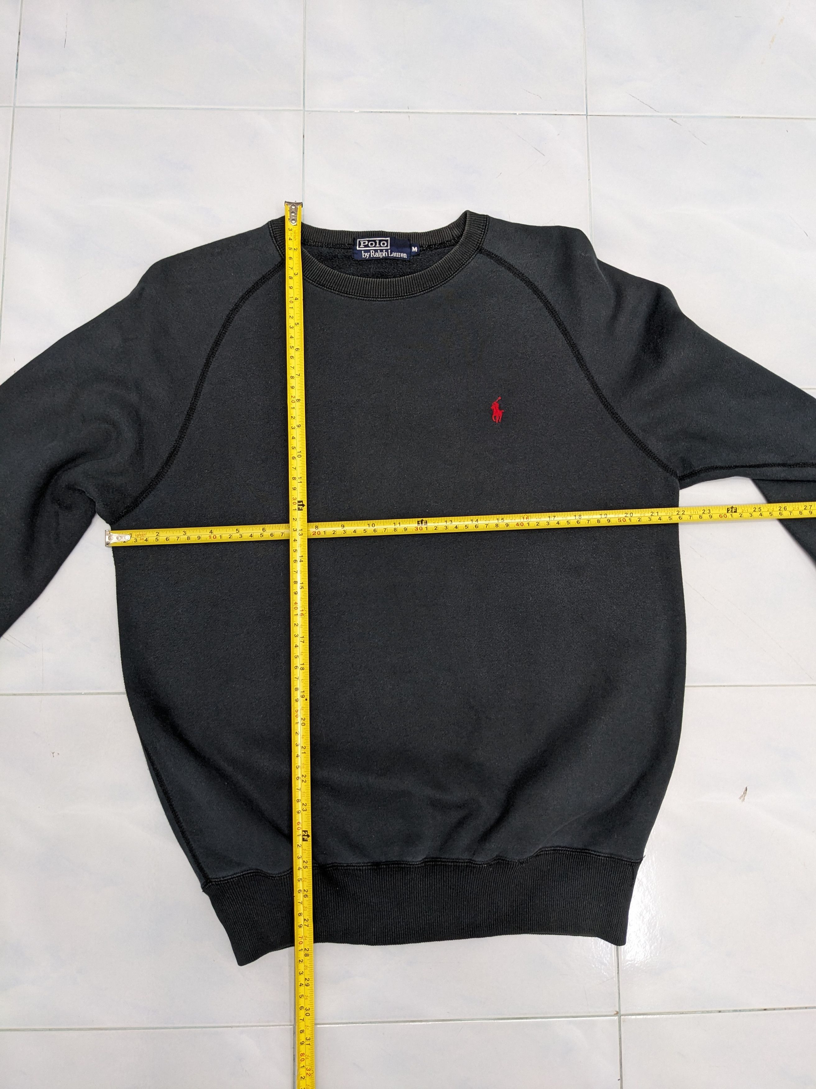 Polo Ralph Lauren Vintage Polo Ralph Lauren Red Pony Logo Raglan Sweatshirt Size US M / EU 48-50 / 2 - 7 Thumbnail