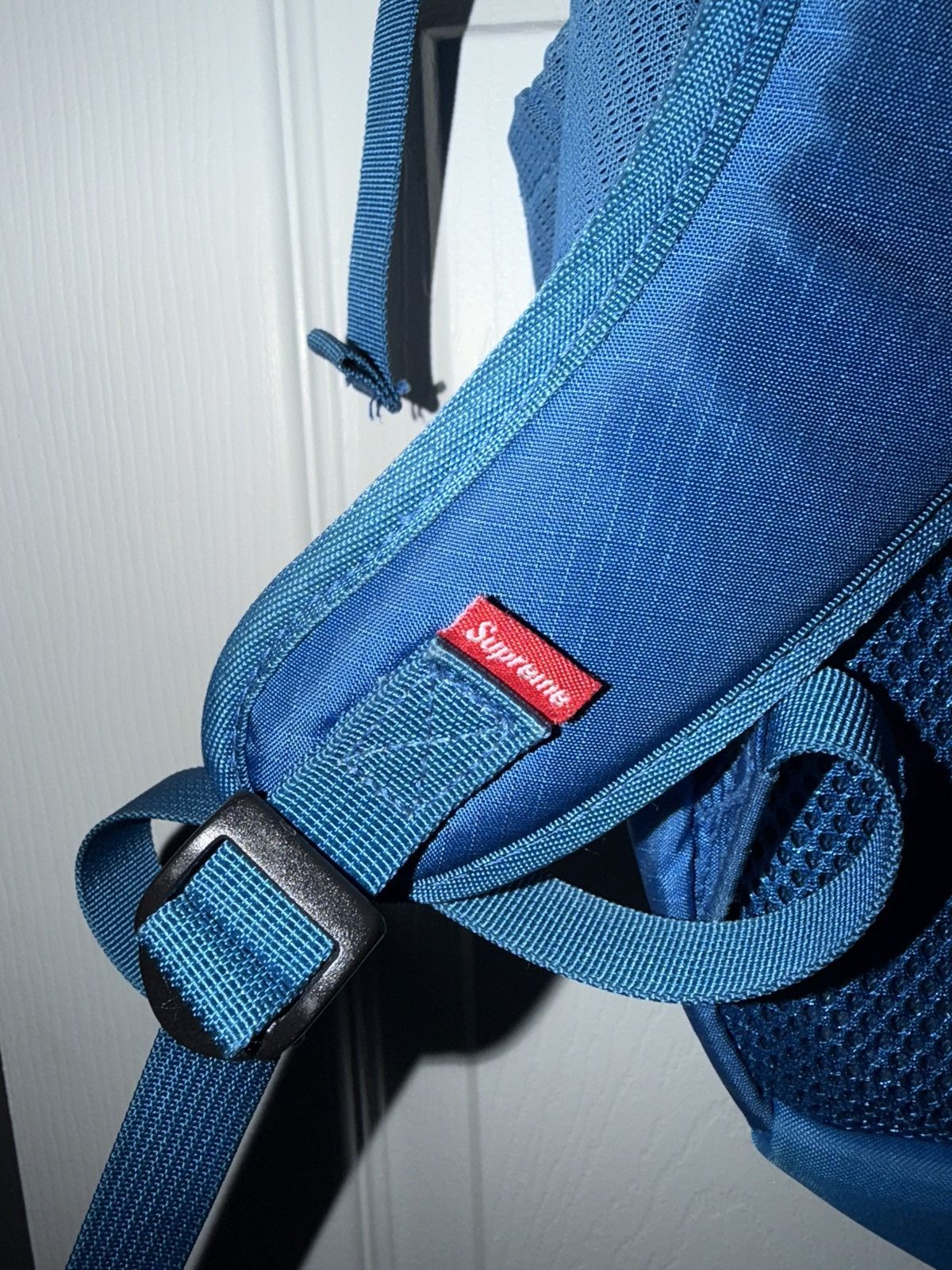 Supreme Supreme 16SS Tonal Backpack Blue Logo Size ONE SIZE - 7 Thumbnail