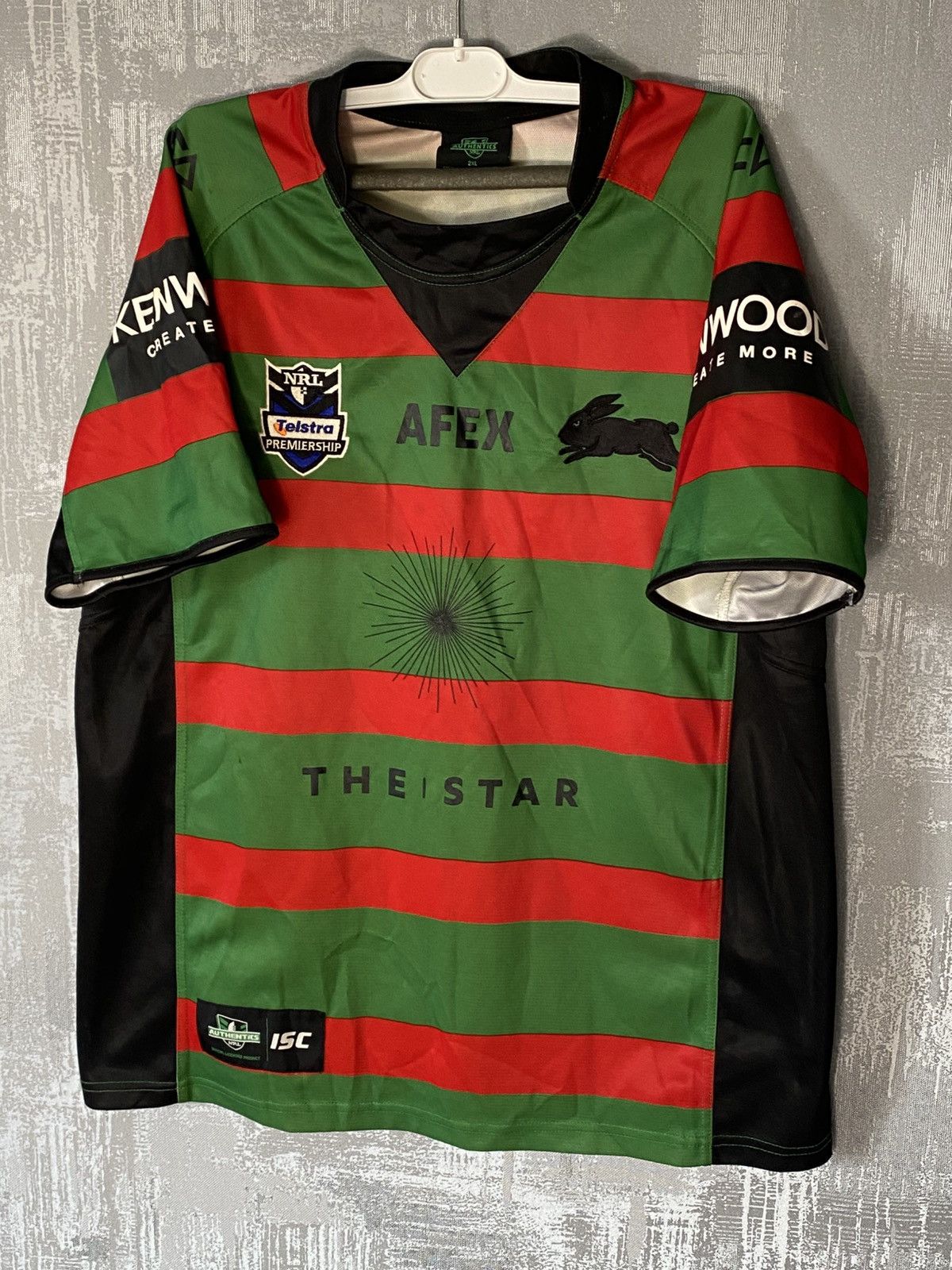 Canterbury of New Zealand 2003/04 Vintage South Sydney Rabbitohs ISC Rugby Jersey Kit Size US XXL / EU 58 / 5 - 1 Thumbnail