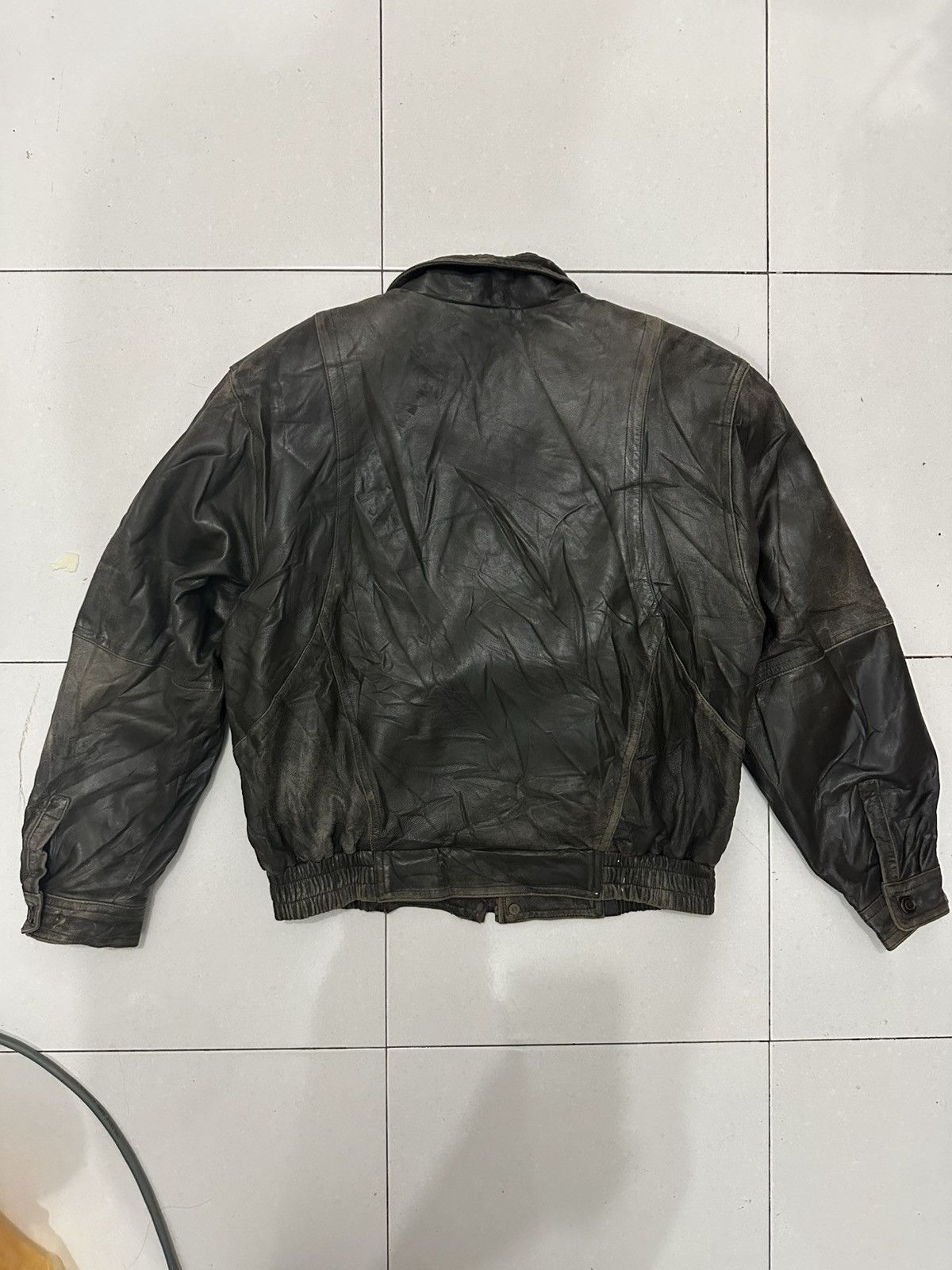 Other VTG PIERRE BALMAIN Leather Jacket Size US L / EU 52-54 / 3 - 15 Thumbnail