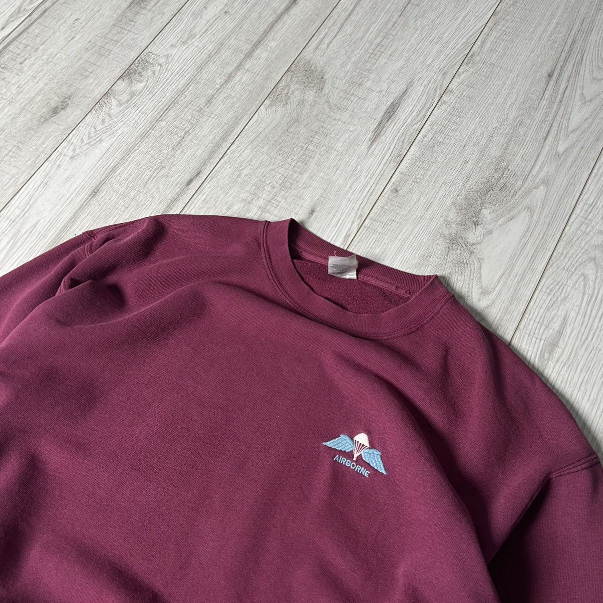 Other Airborne Vintage Military Sweatshirt Size US L / EU 52-54 / 3 - 5 Thumbnail