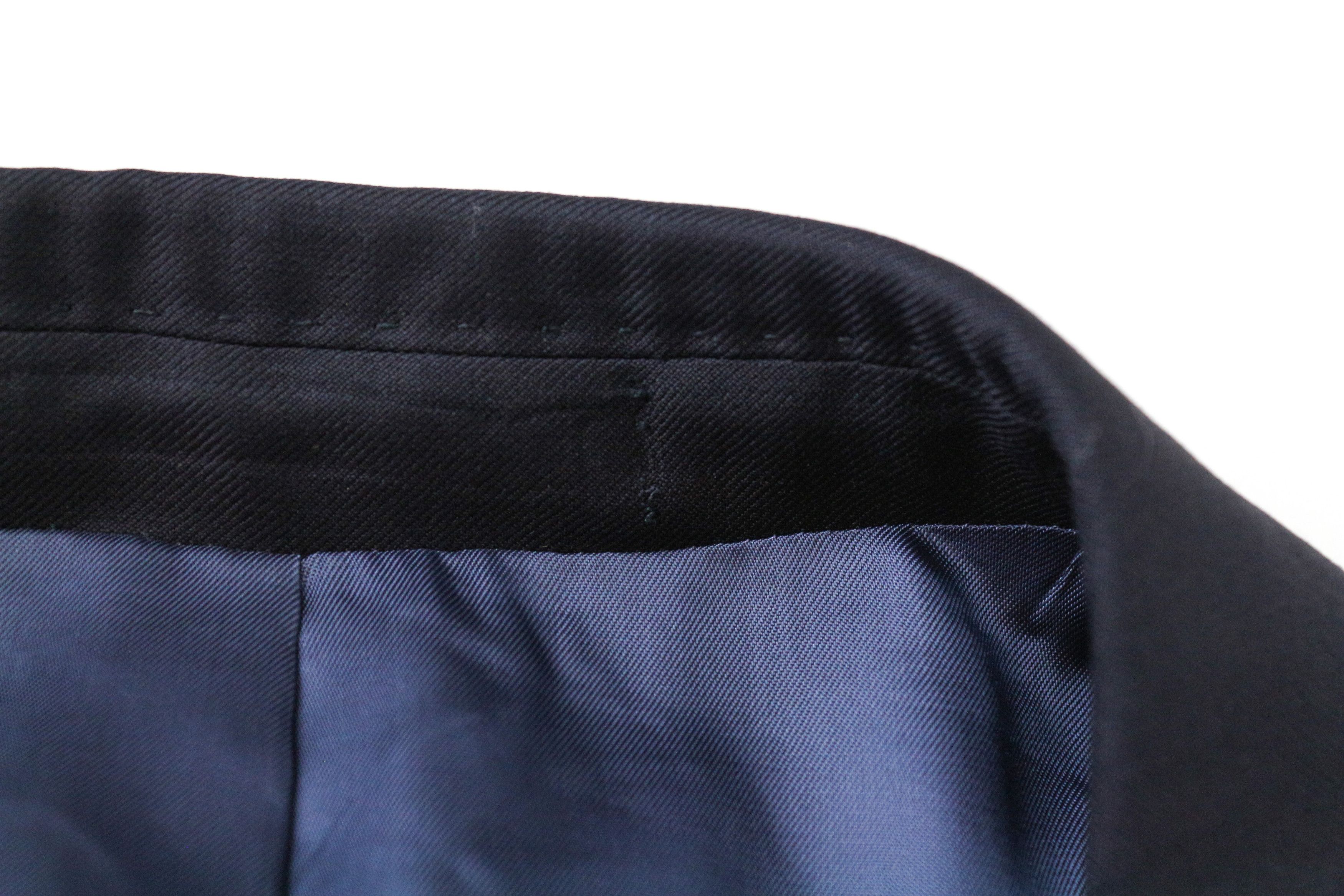 Suitsupply UK46R Dark Blue Wool Blazer 60660 Size 46R - 9 Thumbnail