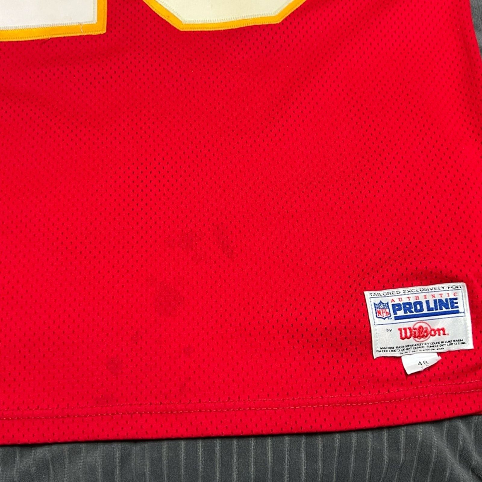 Wilson Wilson Pro Line Authentic #19 MONTANA Chiefs Jersey RARE Size US XL / EU 56 / 4 - 13 Thumbnail