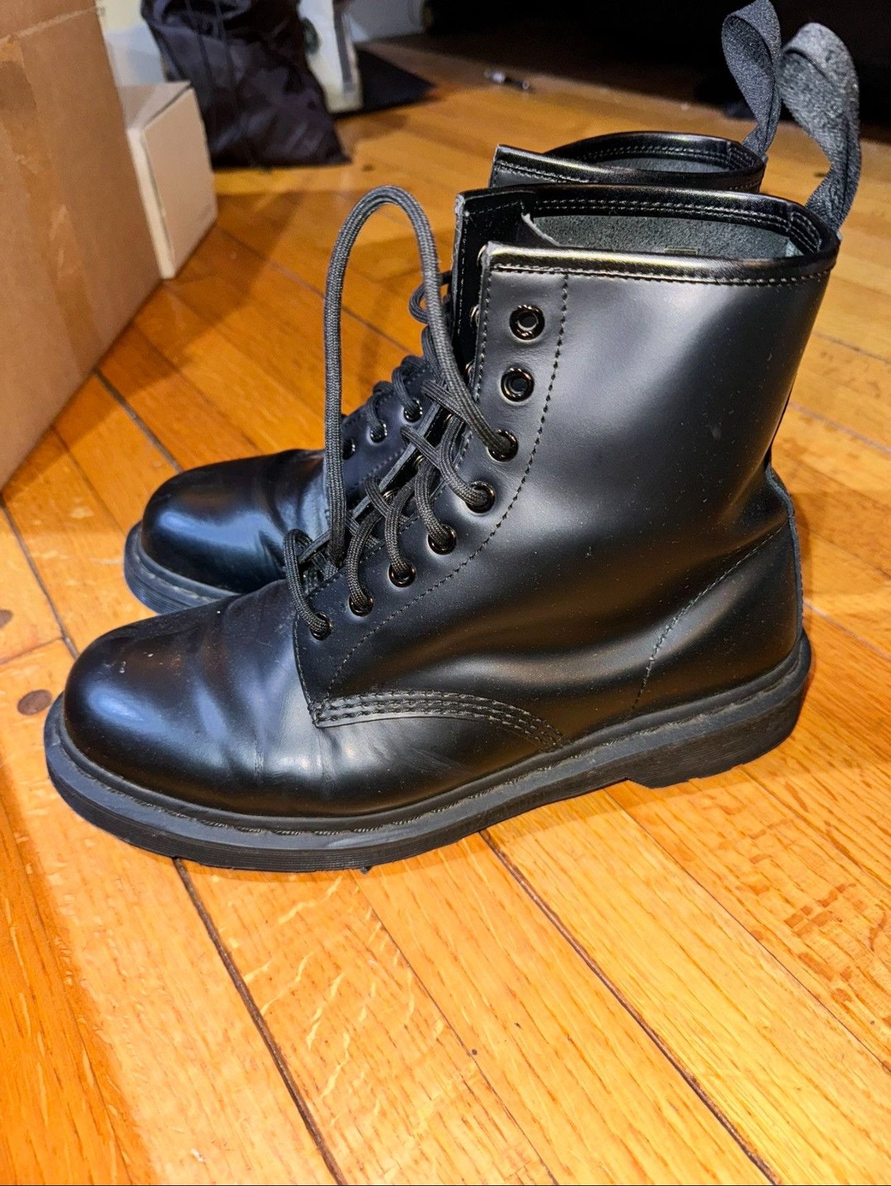 Dr. Martens 1460 Monochrome High top Doc Martens Size 11 Grailed