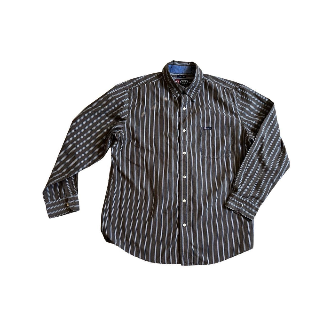 Chaps CHAPS Easy Care Button Front Shirt size XL Size US XL / EU 56 / 4 - 1 Thumbnail