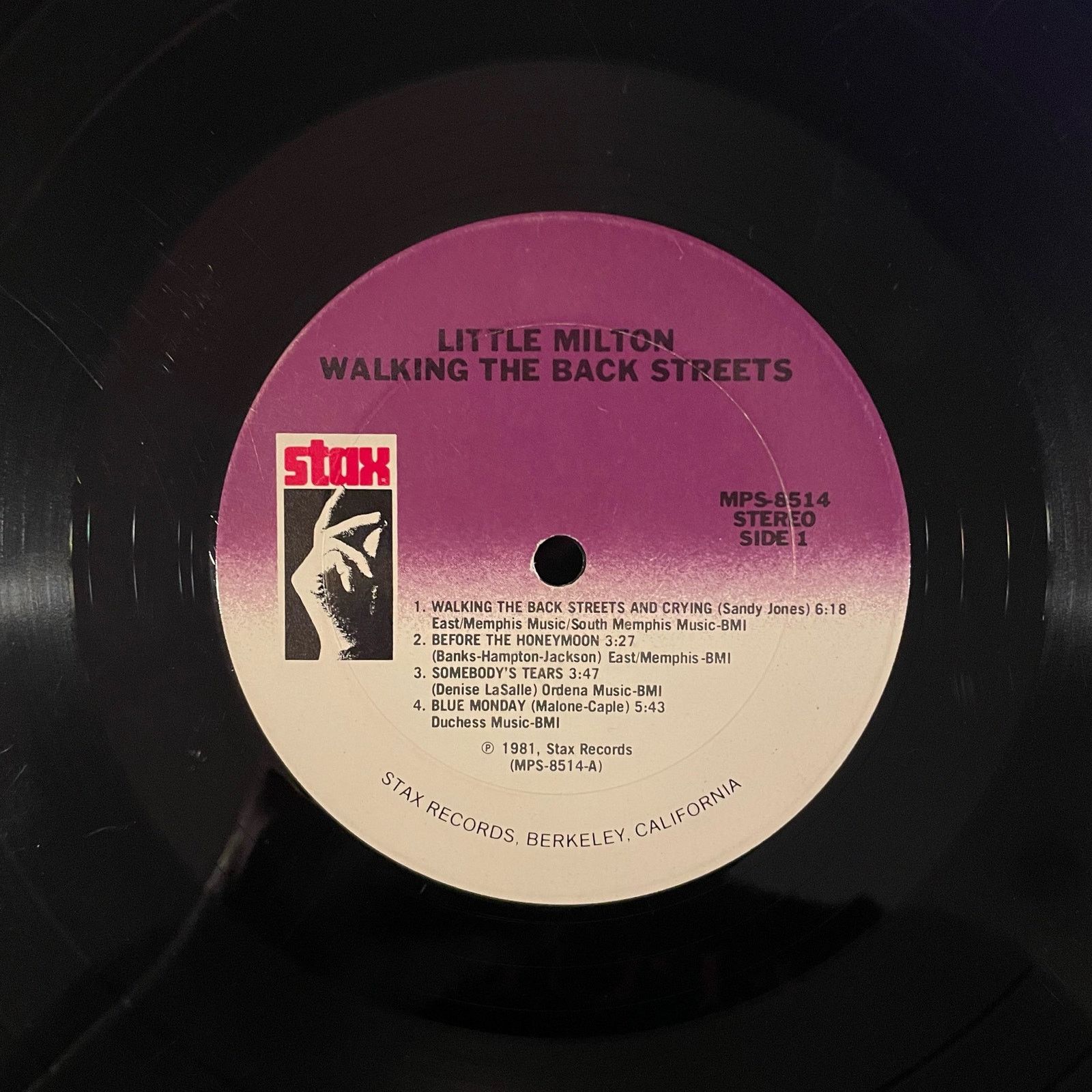 INTENTIONALLY BLANK Little Milton - Walkin The Back Streets LP vintage vinyl Size ONE SIZE - 3 Thumbnail