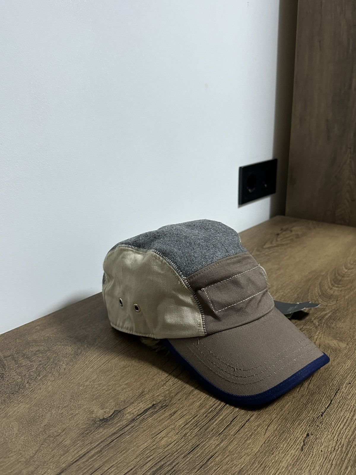 Armani Exchange × Giorgio Armani NEW! Spring 2013 Armani Exchange Patchwork Cap Size ONE SIZE - 2 Thumbnail