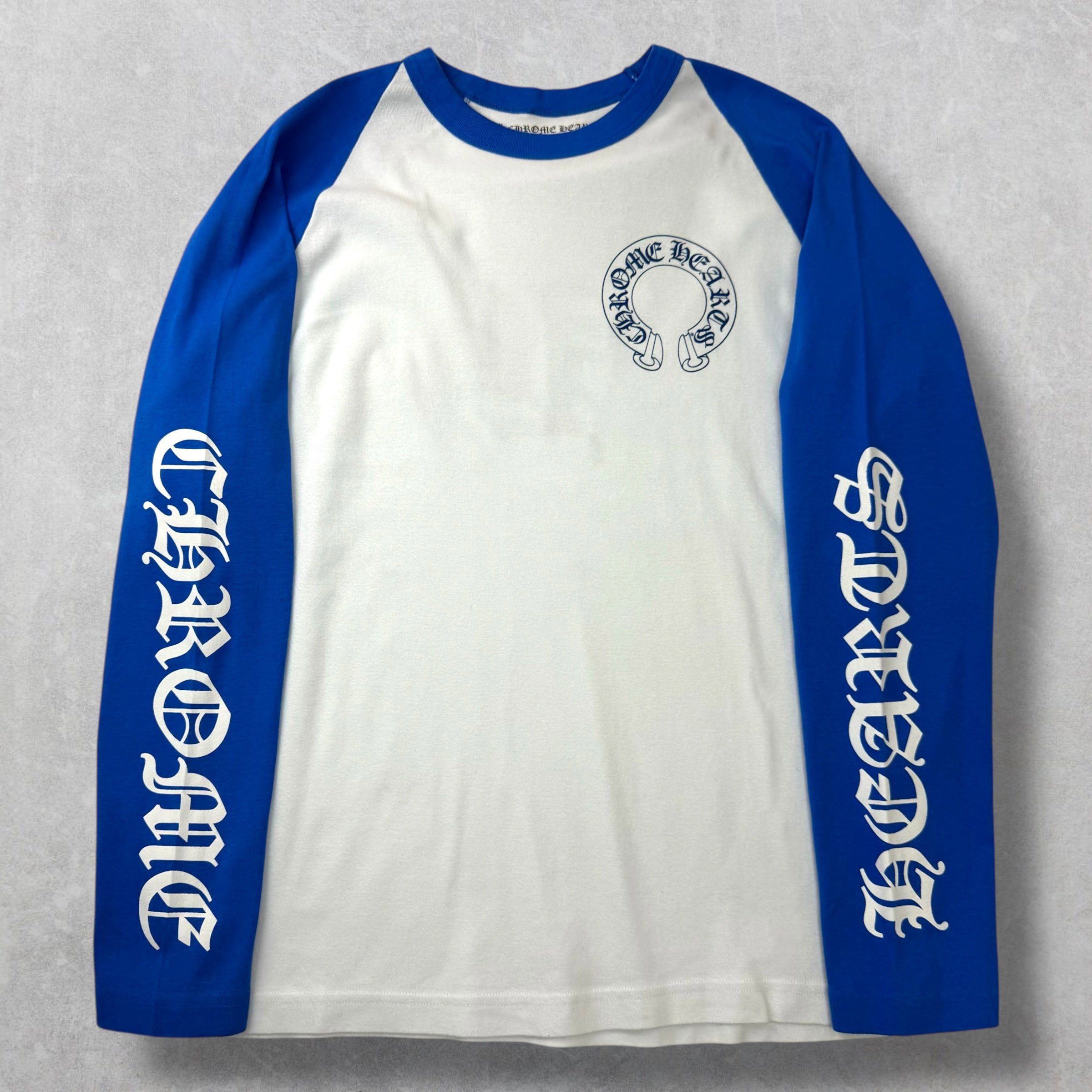 Chrome Hearts Chrome Hearts CH Blue Baseball Shirt XXL Size US XXL / EU 58 / 5 - 1 Thumbnail