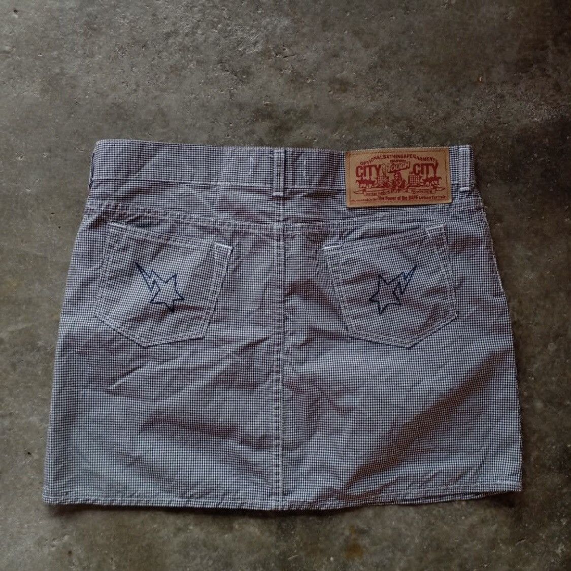 Bape Bape BAPESTA Logo Mini Skirts Size 32" / US 10 / IT 46 - 1 Thumbnail