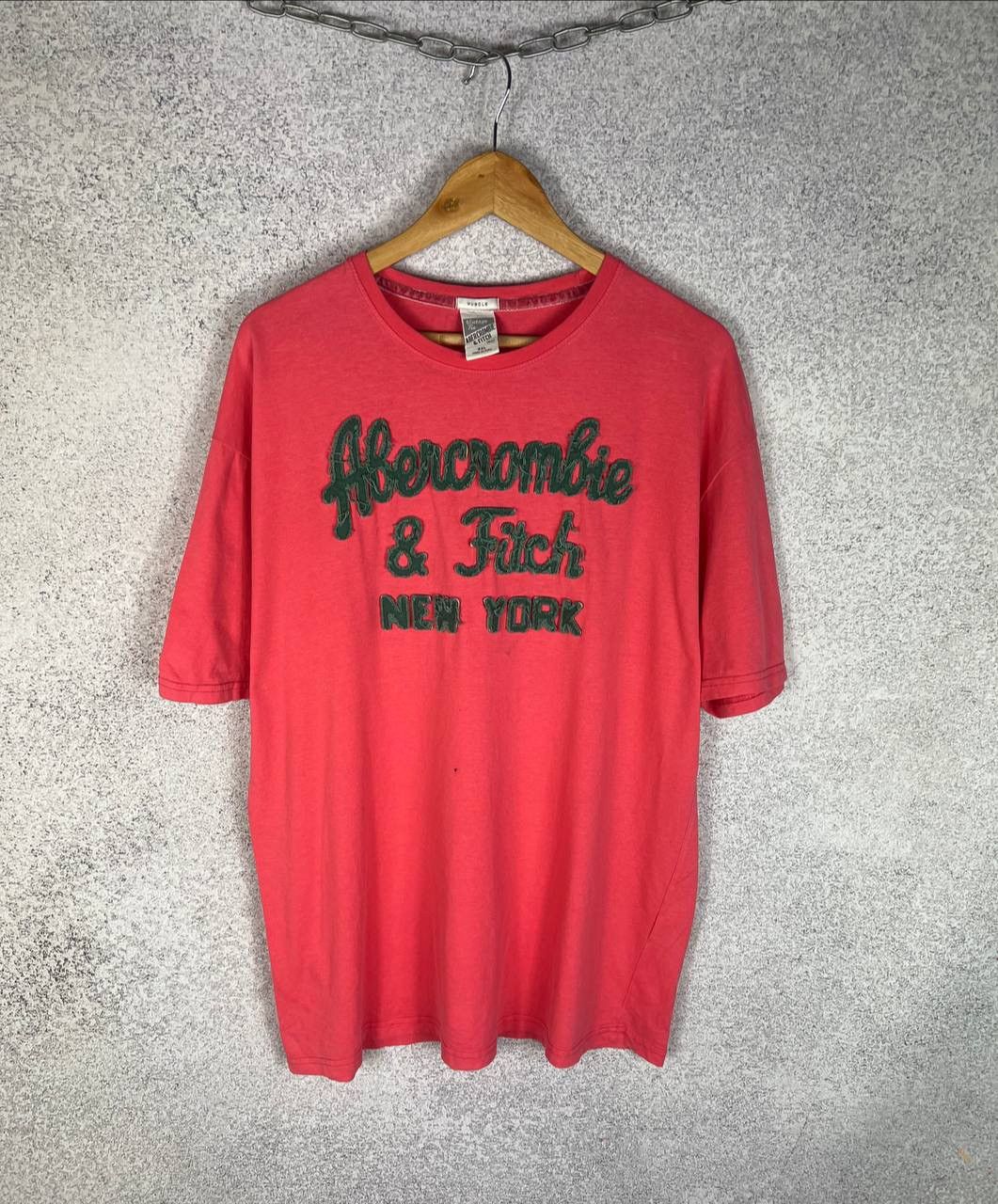 Abercrombie & Fitch Vintage Abercrombie Fitch Embroidered Big Logo Tee Size US XXL / EU 58 / 5 - 1 Thumbnail